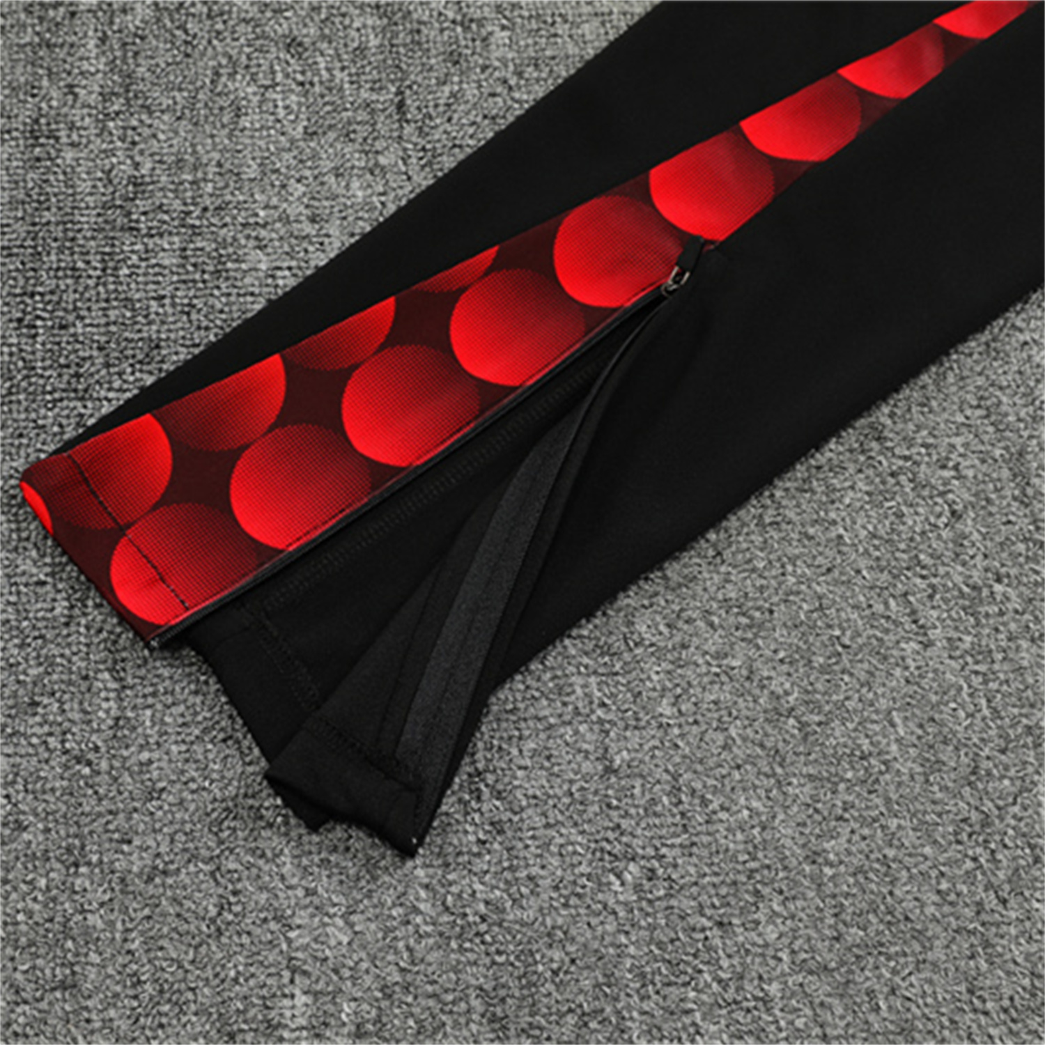TKH-turbokithub-Feyenoord 25-26 Long Sleeve Training Set - Red Top & Black Pants