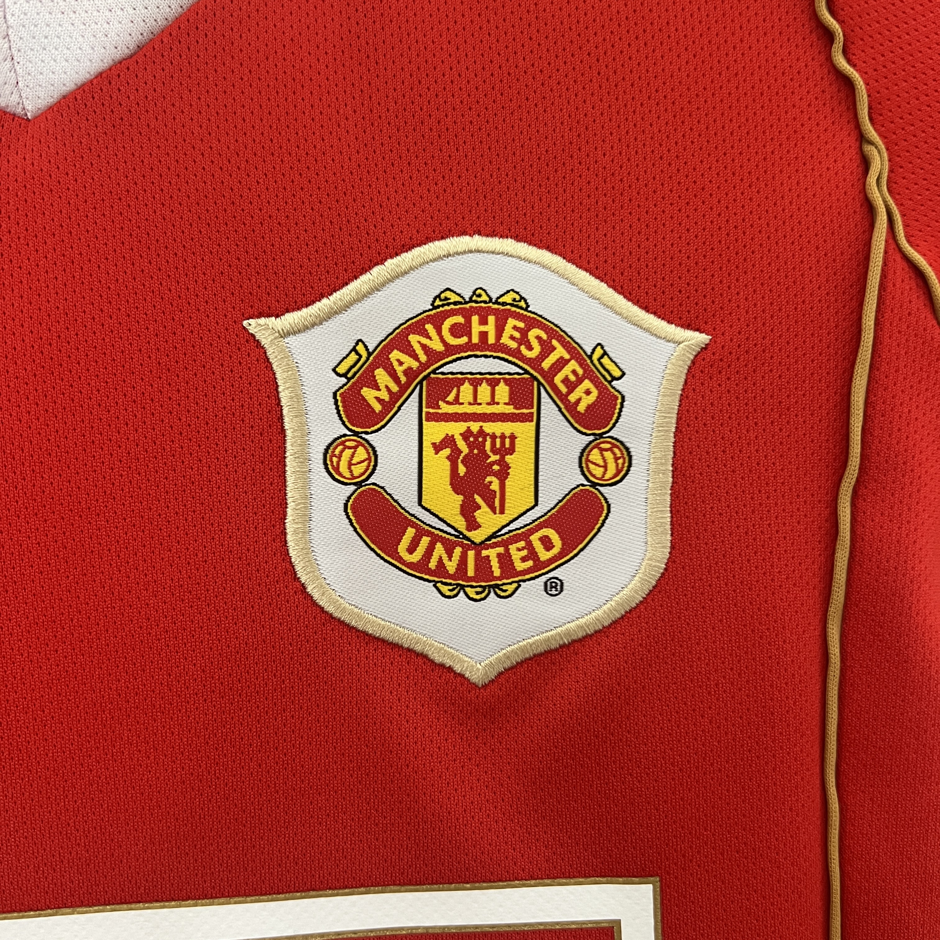 TKH-turbokithub-Retro Manchester United 2006-07 Home Stadium Kids Kit