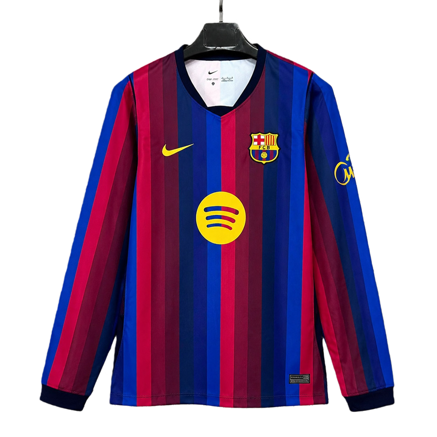 TKH-turbokithub-Barcelona 26-27 Home Long Sleeves Jersey - Fans Version