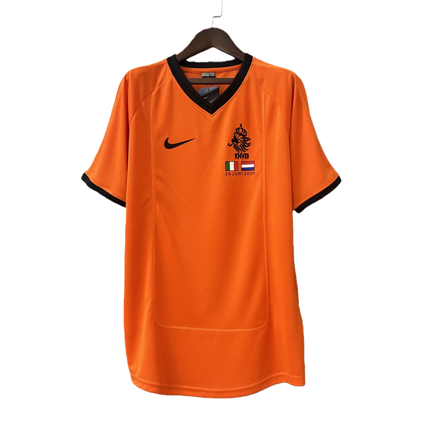 TKH-turbokithub-Retro Netherlands 2000 Home Stadium Jersey