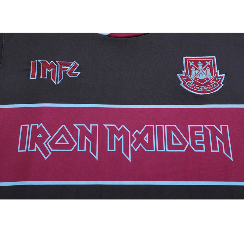 TKH-turbokithub-Iron Maiden x West Ham Black Special Edition Jersey - with 11 print