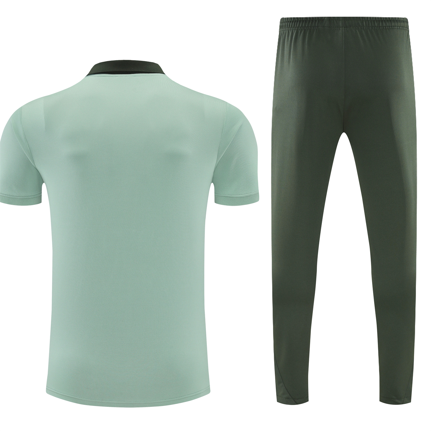TKH-turbokithub-C.H.E.L.S.E.A 25-26 POLO Short-Sleeve Training Set - Light Green Top and Dark Green Pants