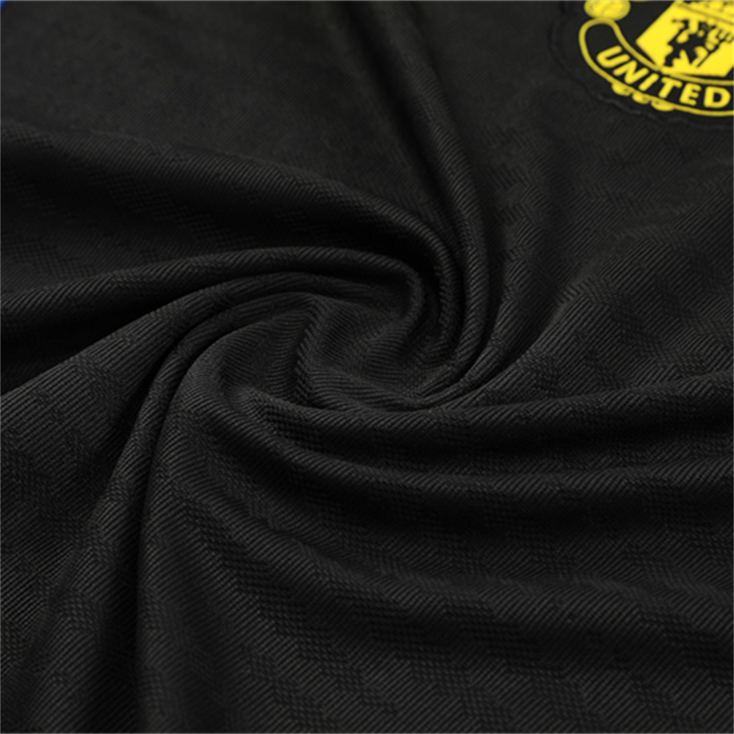 TKH-turbokithub-Manchester United 25-26 Kids Long Sleeve Training Set - Black Top & Black Pants