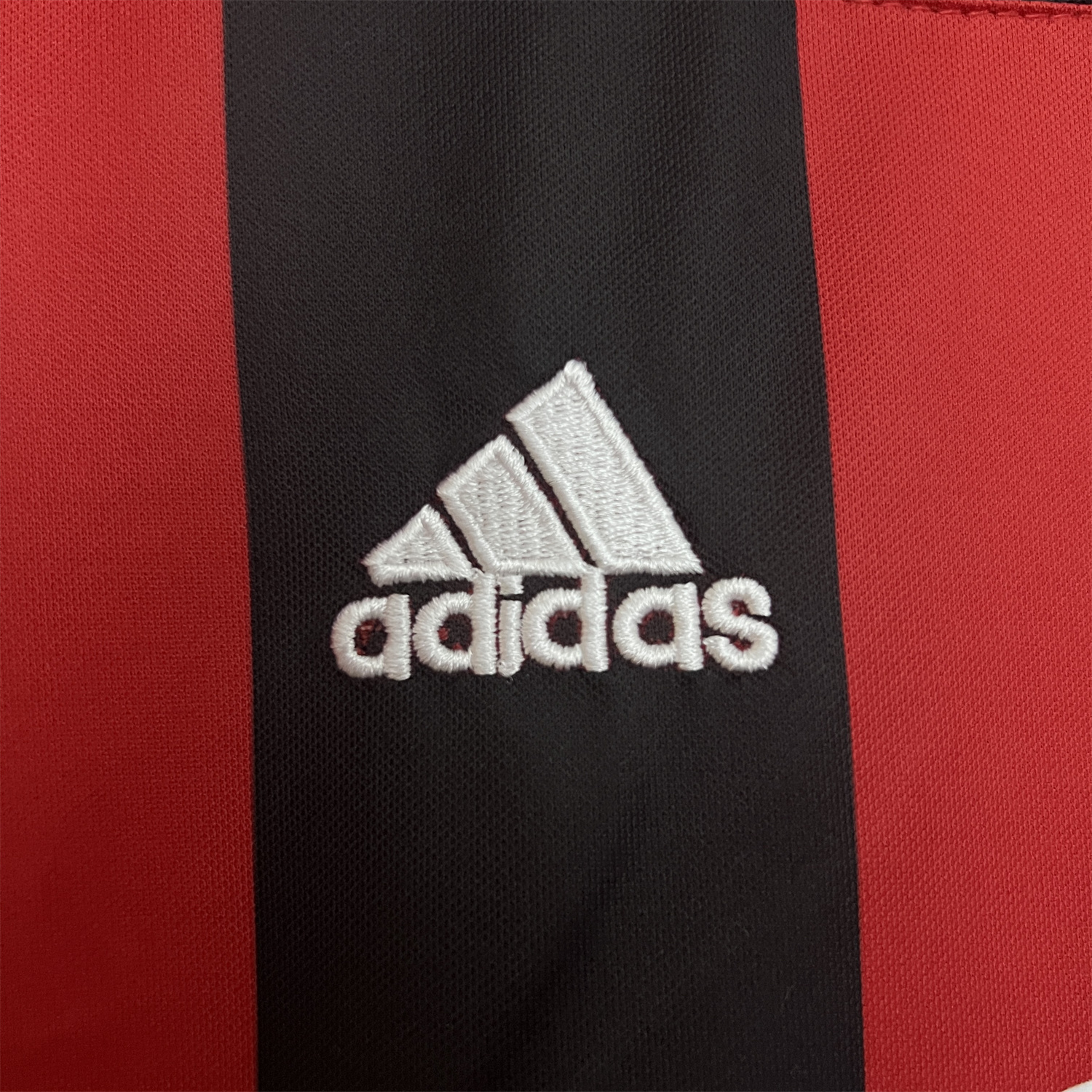TKH-turbokithub-Retro AC Milan 1998-99 Home Kids Kit