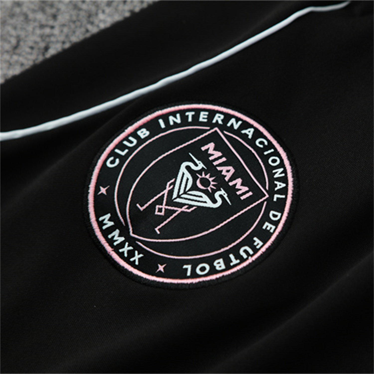 TKH-turbokithub-INT M.A.M 25-26 Kid Long Sleeves Training Set - Black Top & Black Pants