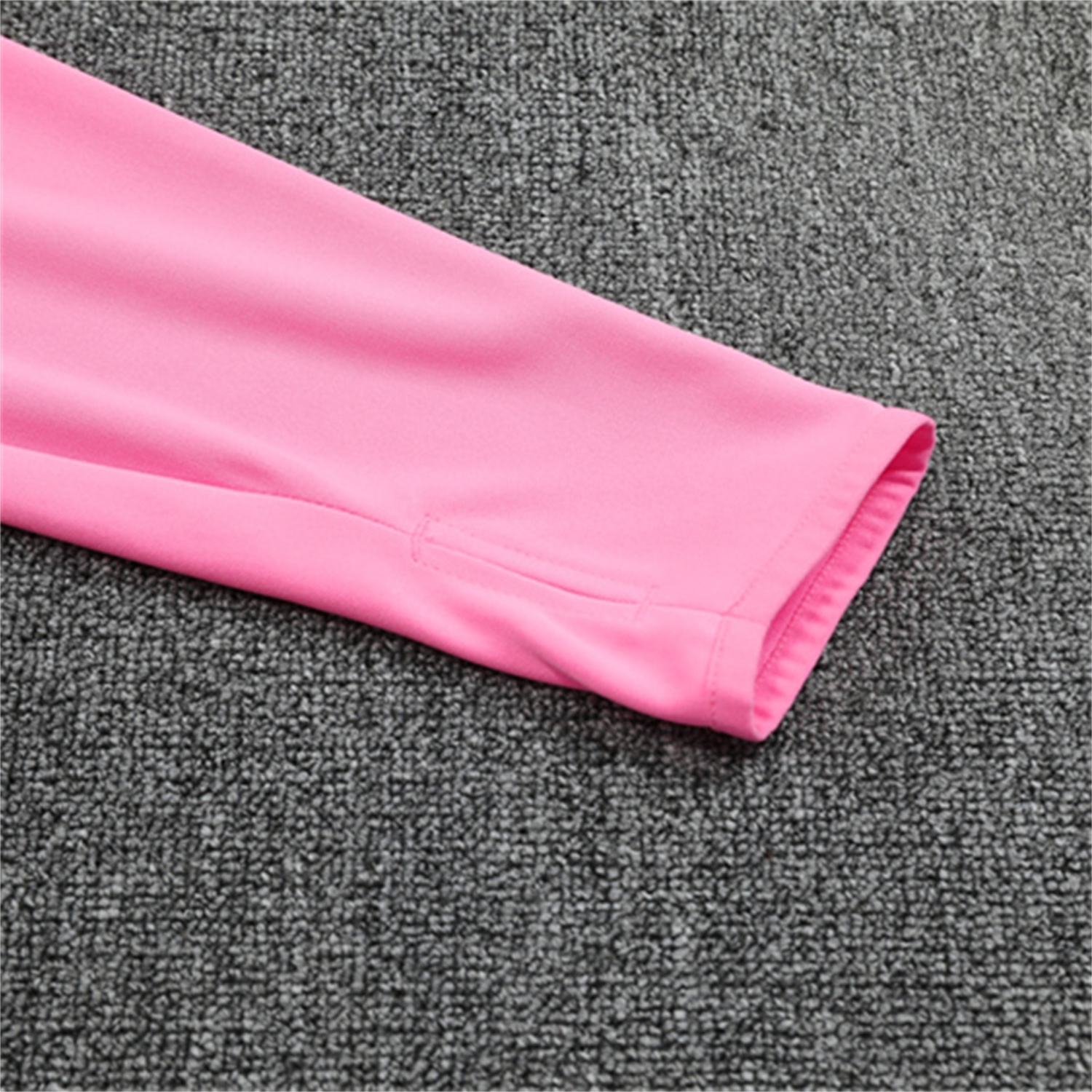 TKH-turbokithub-INT M.A.M 25-26 Long Sleeves Training with Black Sponsors Set - Pink Top & Black Pants