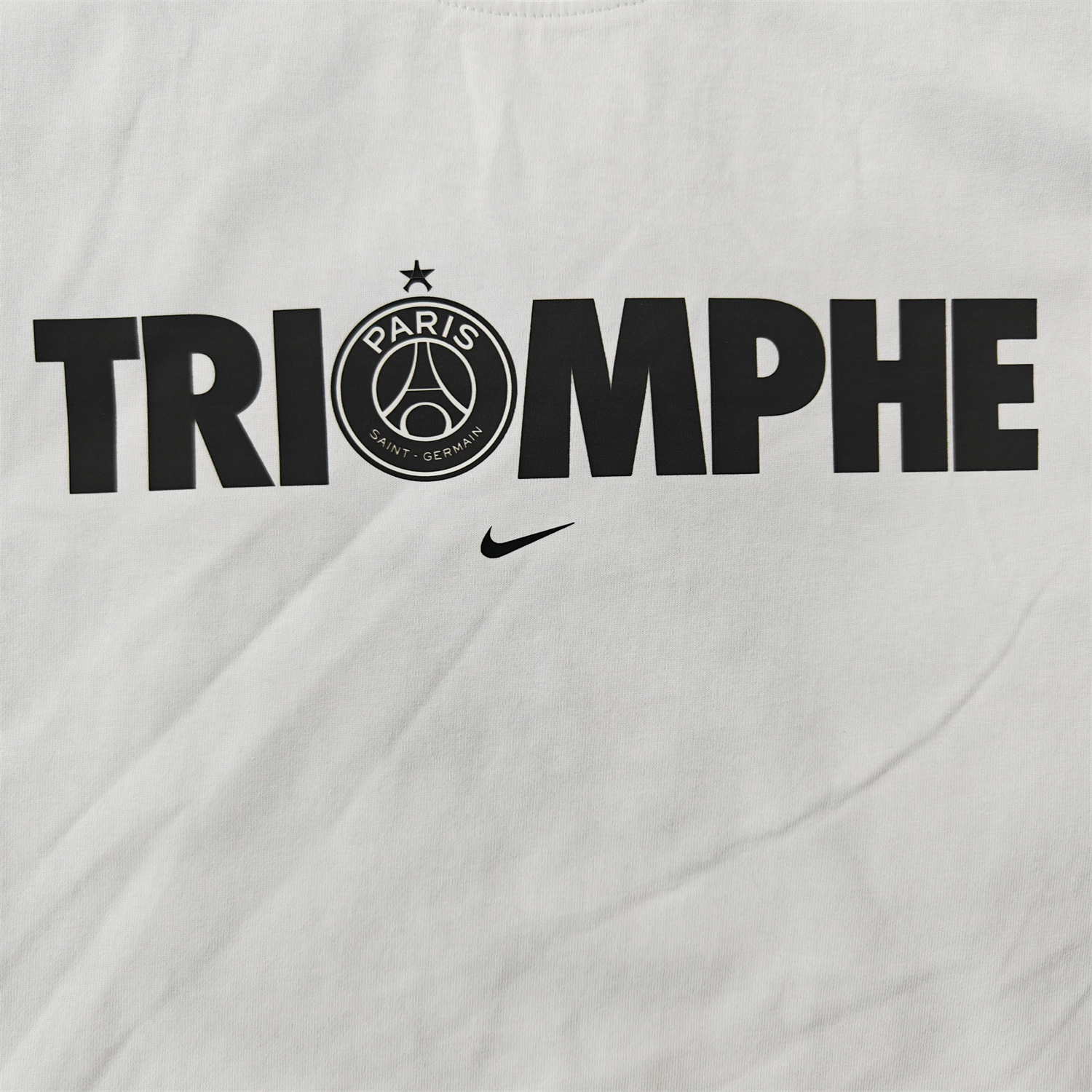 TKH-turbokithub-Paris Saint-Germain PSG 2025 Champions League Commemorative White T-shirt