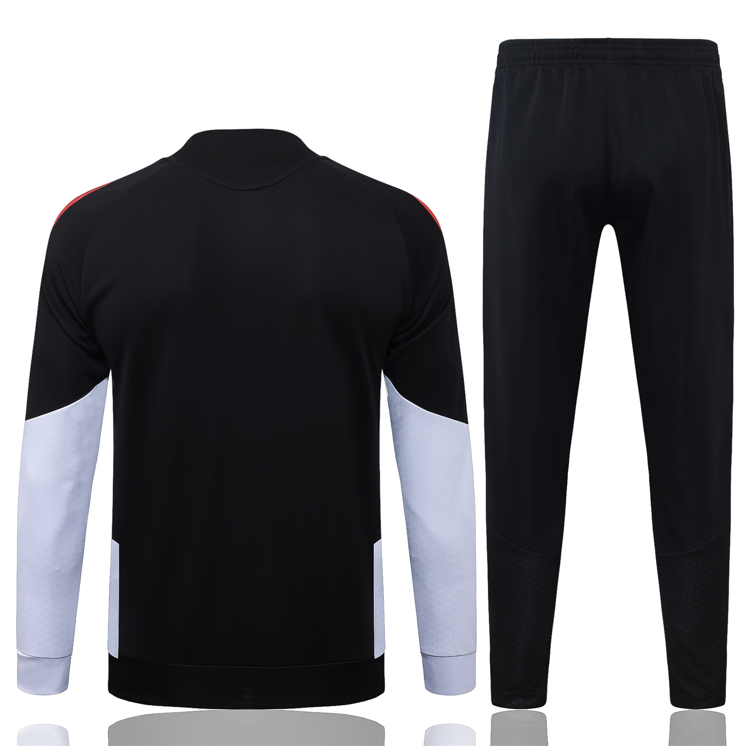 TKH-turbokithub-Arsenal 26-27 Jacket Training Tracksuit - Red Edge Black Jackets & Pants