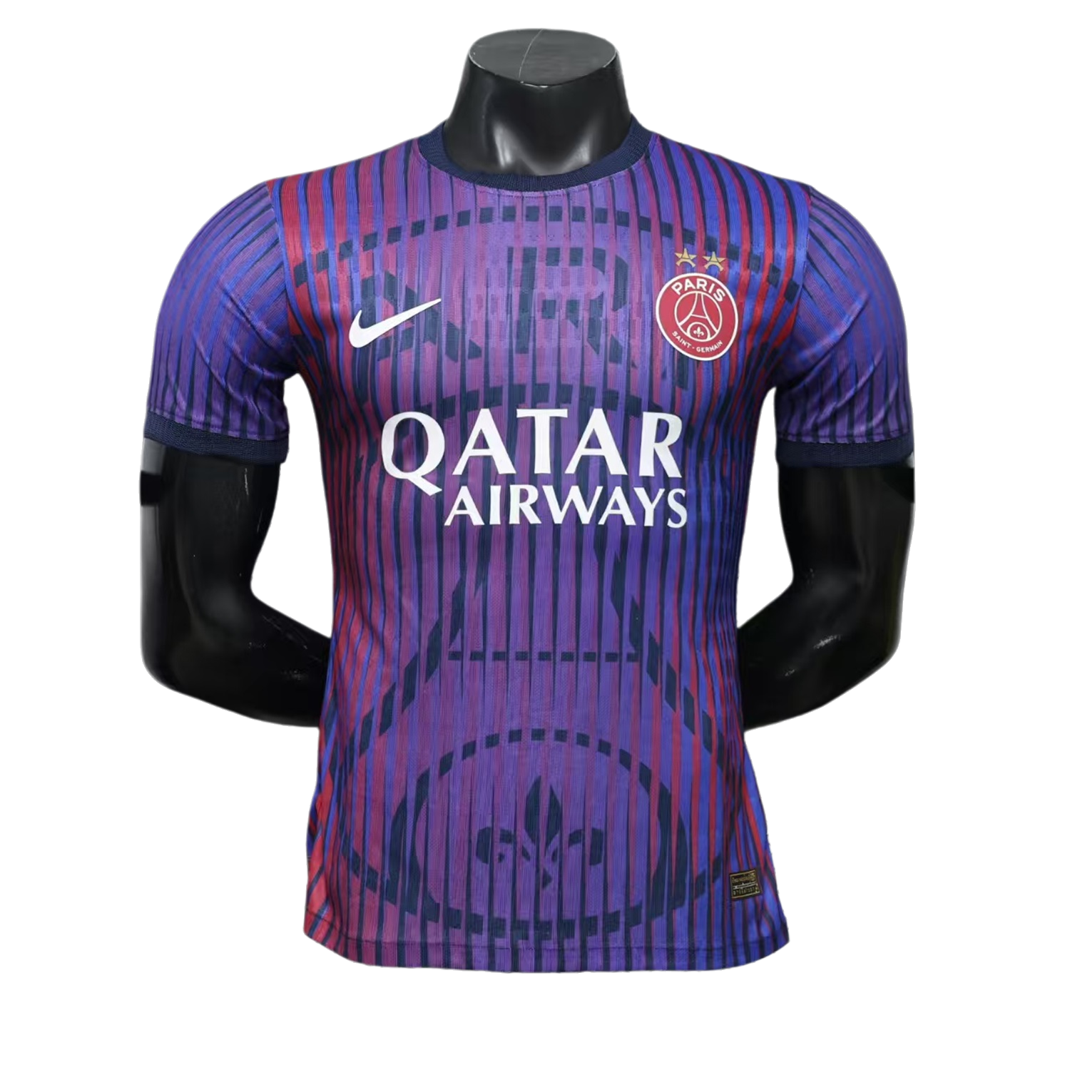 TKH-turbokithub-Paris Saint-Germain PSG 26-27 Purple Pre-Match Jersey - Player Version