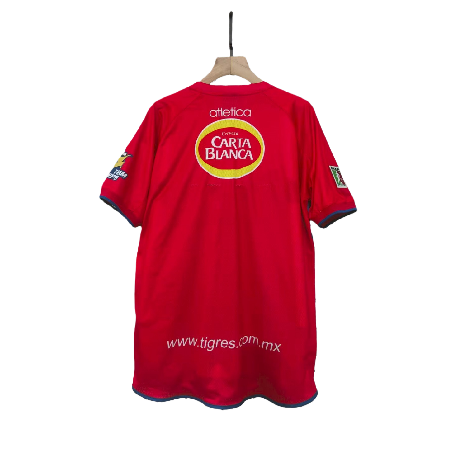 TKH-turbokithub-Retro Tigres UANL 2002-03 Away Red Jersey