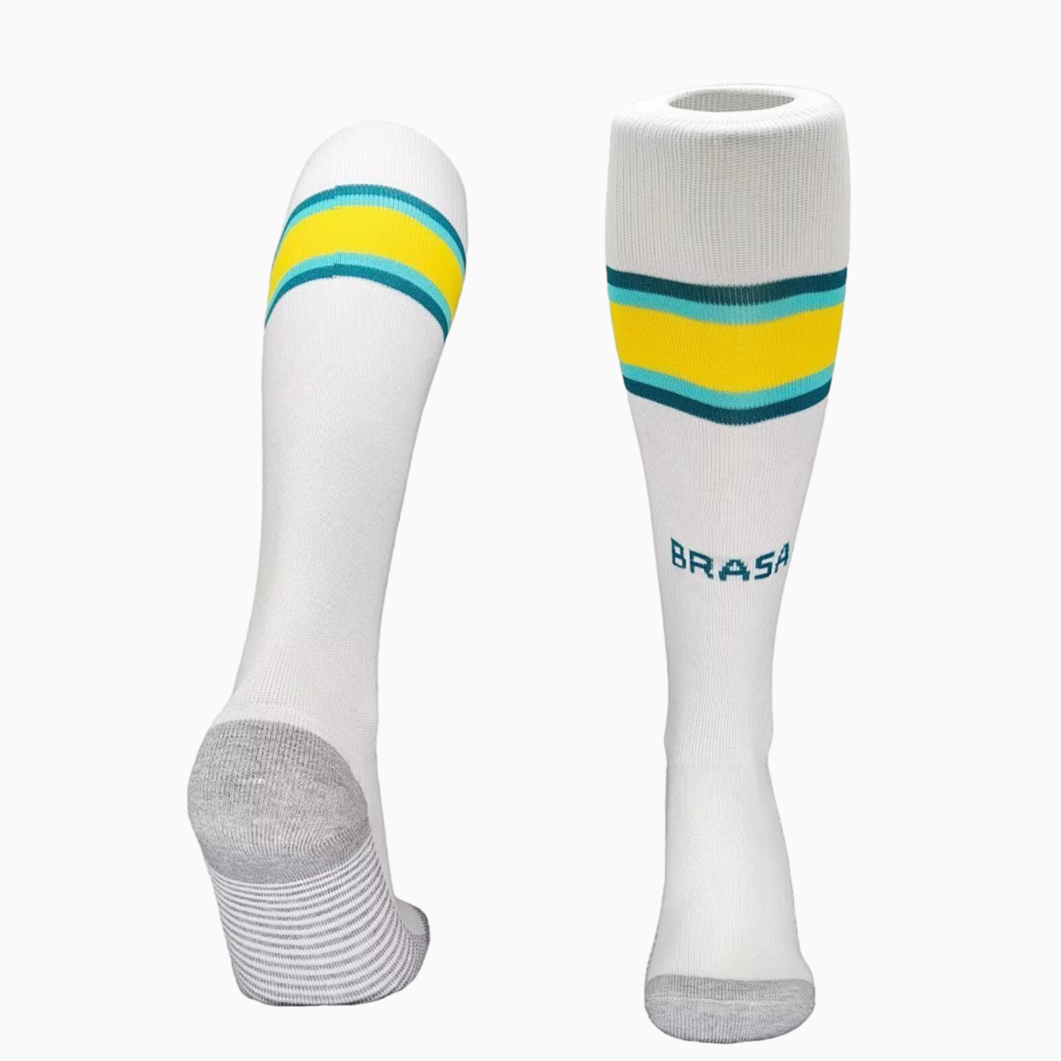 TKH-turbokithub-Brazil 2026 Home Socks - White
