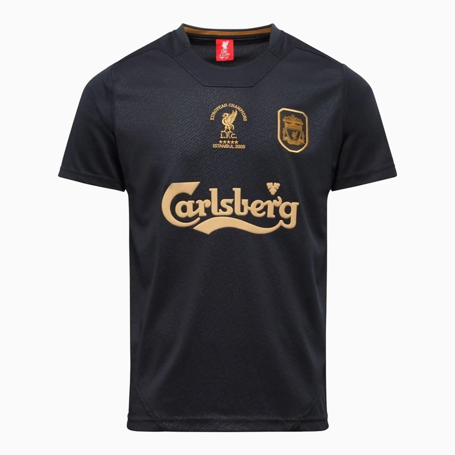 TKH-turbokithub-Liver.pool 25-26 Istanbul 2005 Anniversary Black Jersey - Fans Version