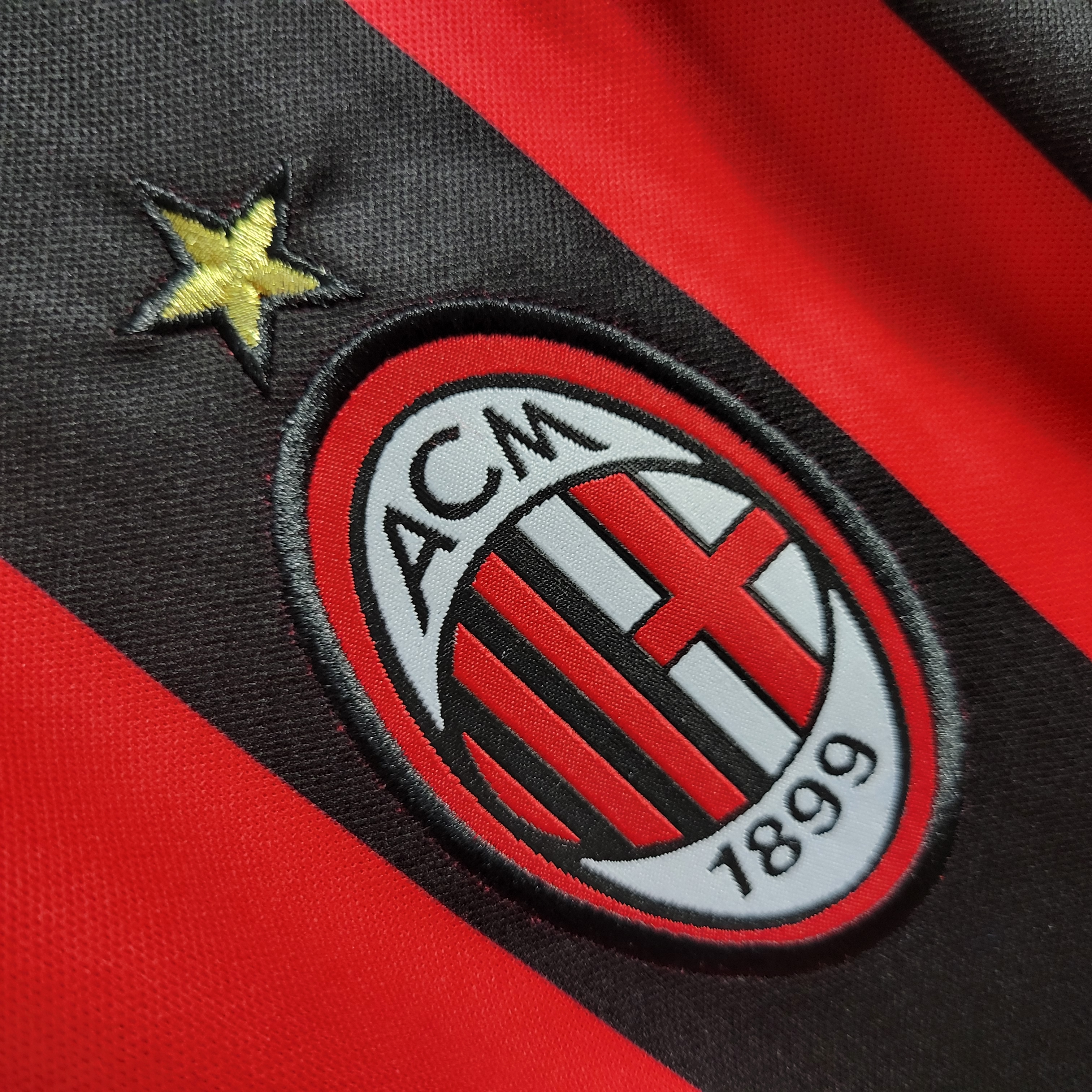 TKH-turbokithub-Retro AC Milan 06-07 Home Stadium Jersey