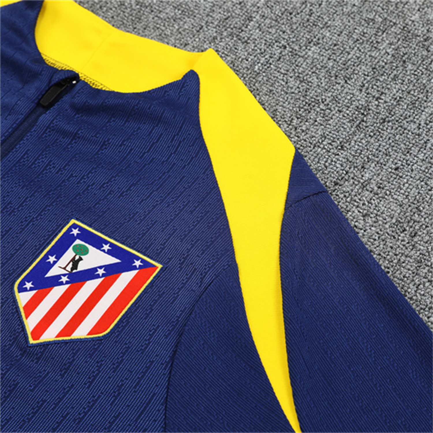 TKH-turbokithub-Atletico Madrid 25-26 Kid Long Sleeves Training Set - Royal Blue Top & Royal Blue Pants