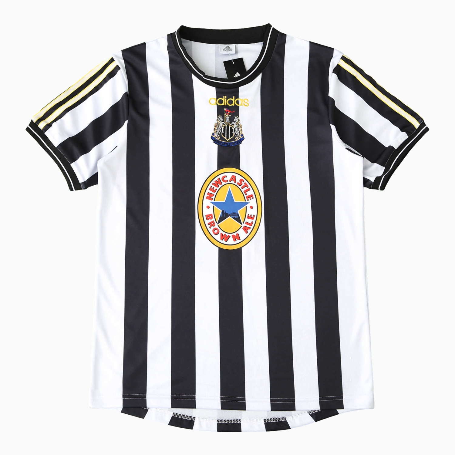 TKH-turbokithub-Retro Newcastle United 1997-99 Home Stadium Jersey
