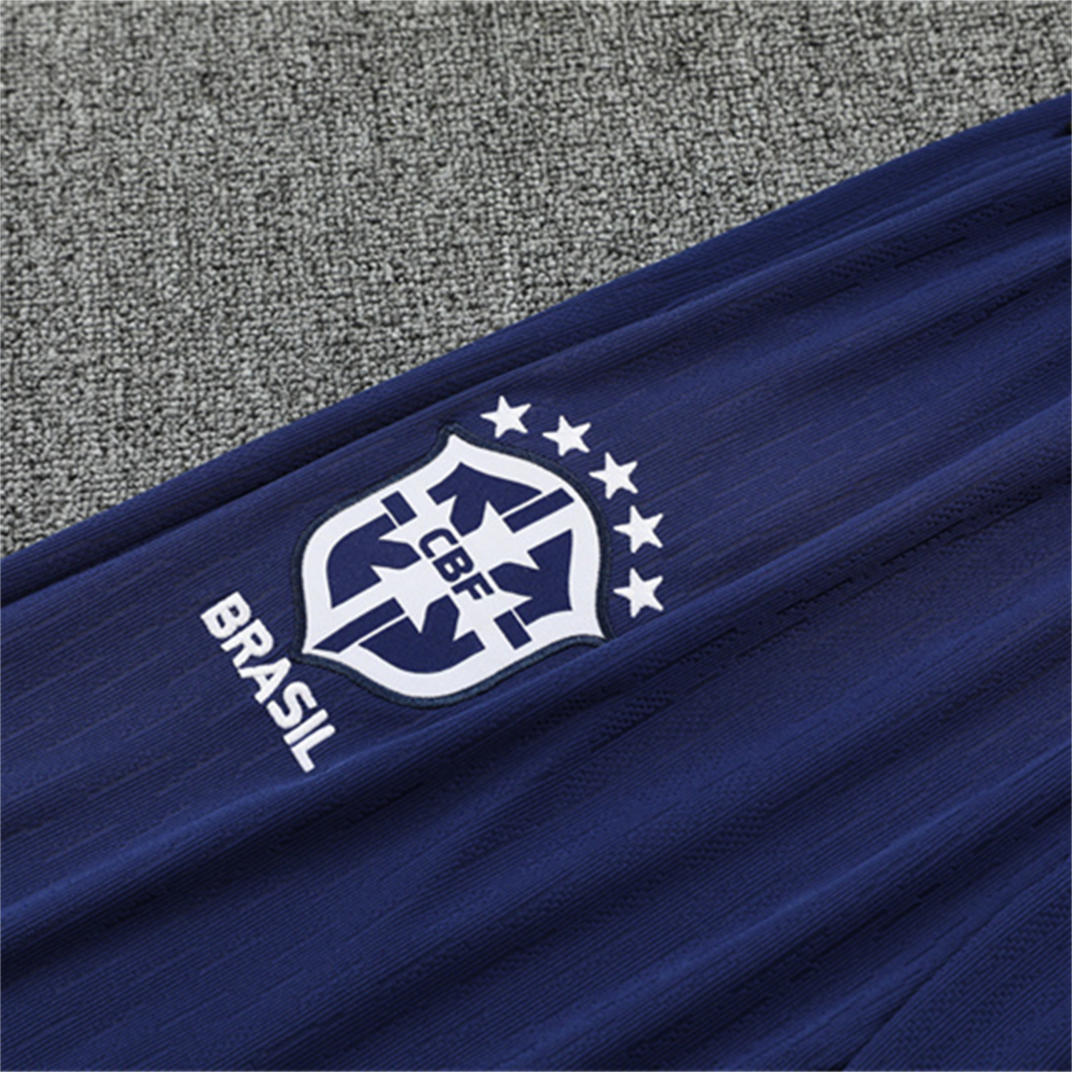 TKH-turbokithub-Brazil 25-26 Long Sleeve Training Set - Colorful Camouflage Top & Royal Blue Pants
