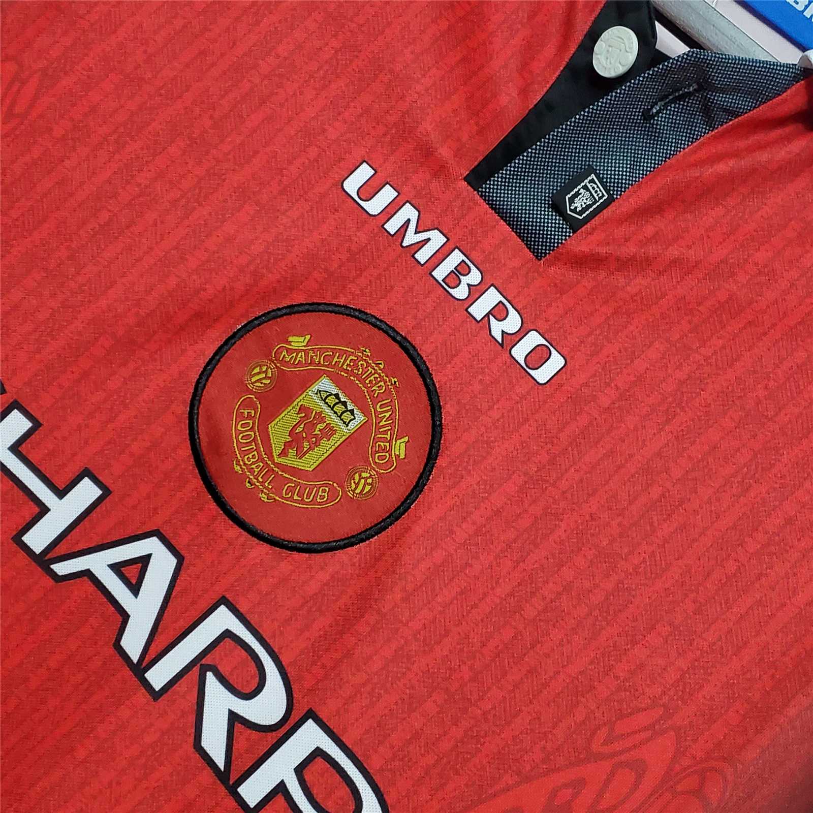 TKH-turbokithub-Retro Manchester United 96-97 Home Long Sleeve Jersey