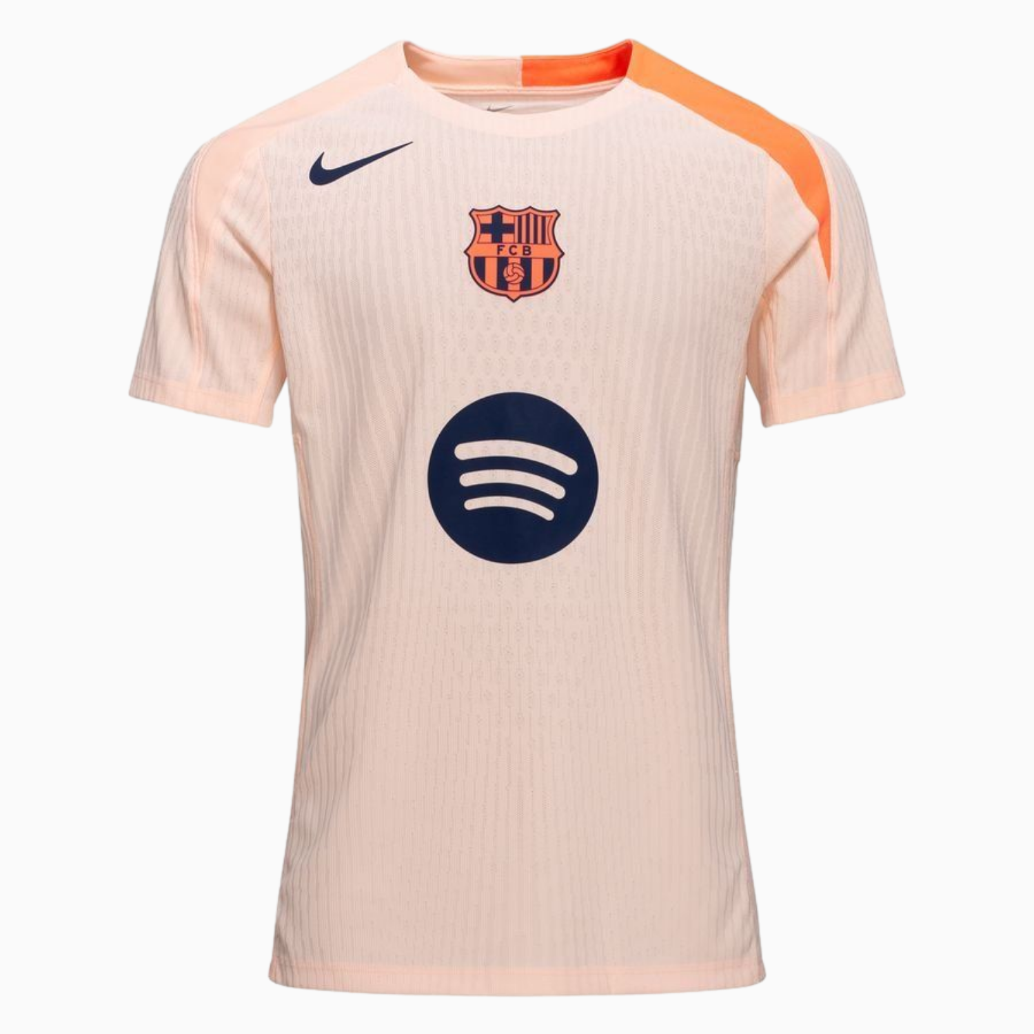 TKH-turbokithub-Barcelona 25-26 Beige Pre-Match Jersey - Player Version