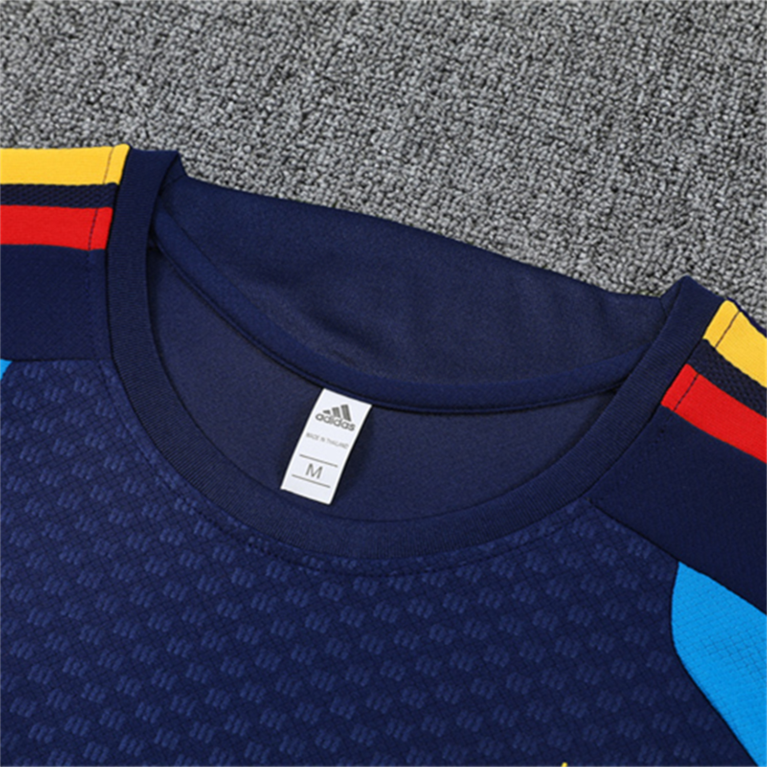 TKH-turbokithub-Spain 2026 Short-Sleeve Training Set - Royal Blue Top & Shorts