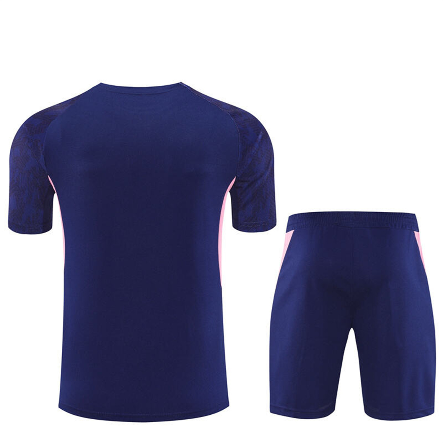 TKH-turbokithub-Feyenoord 25-26 Kids Short-Sleeve Training Set - Royal Blue Top & Royal Blue Shorts