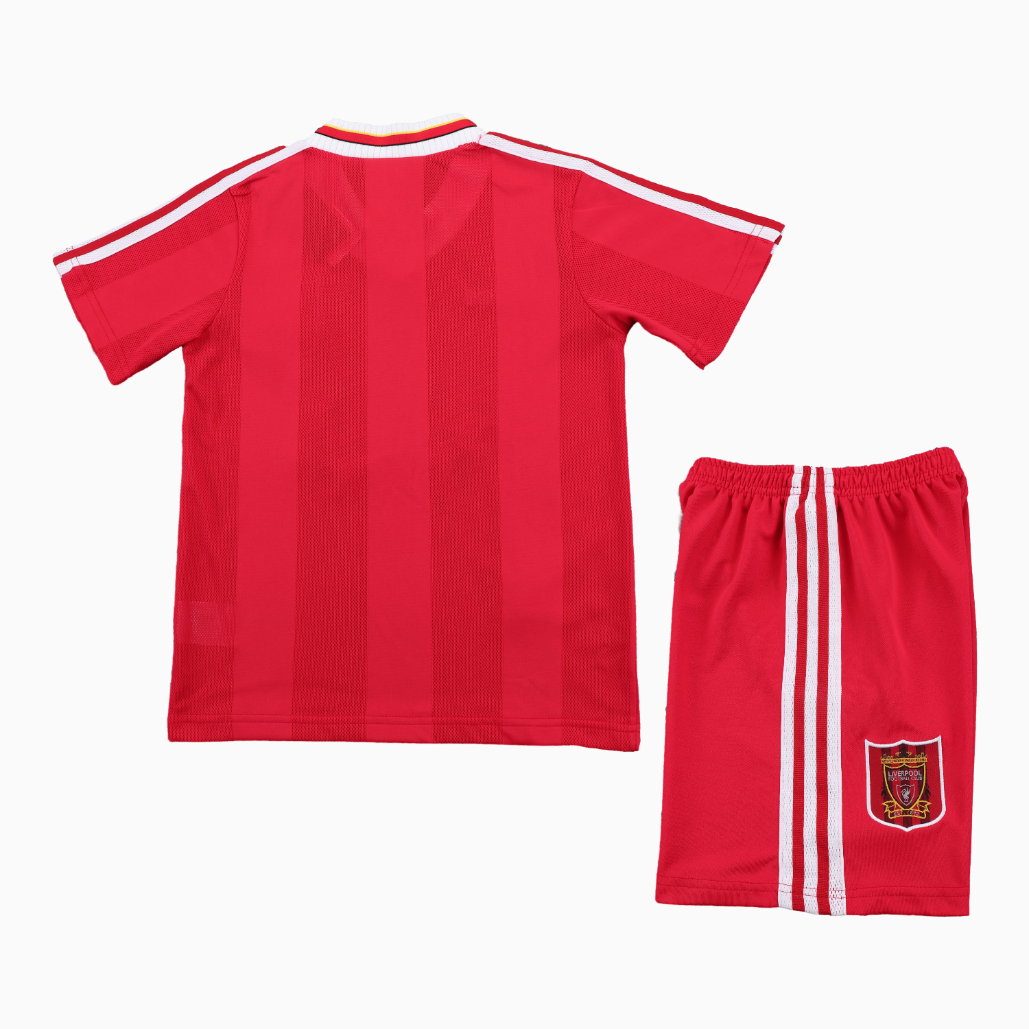 TKH-turbokithub-Retro Liver.pool 1995-96 Home Kids Kit
