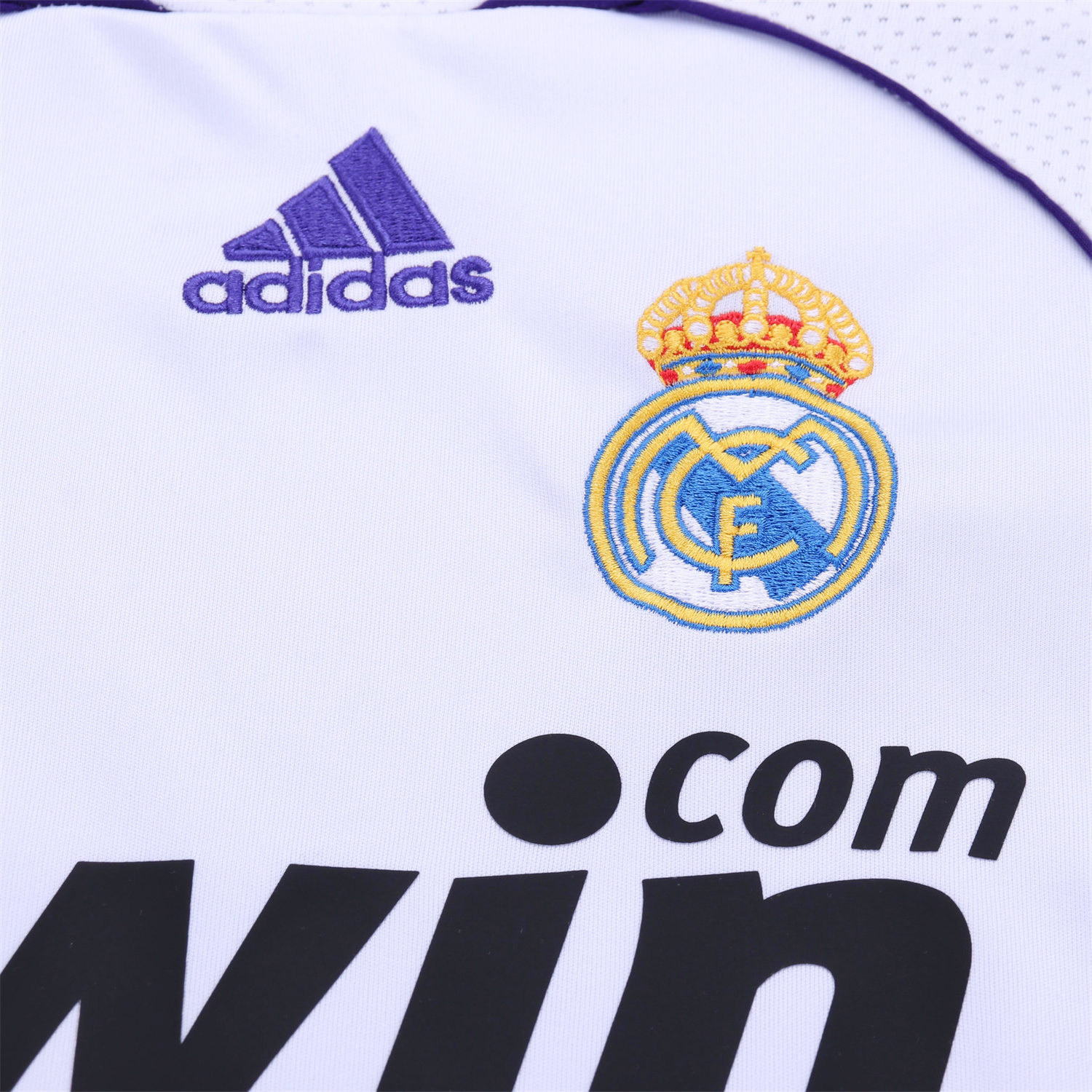 TKH-turbokithub-Retro Real Madrid 2007-08 Home Kids Kit