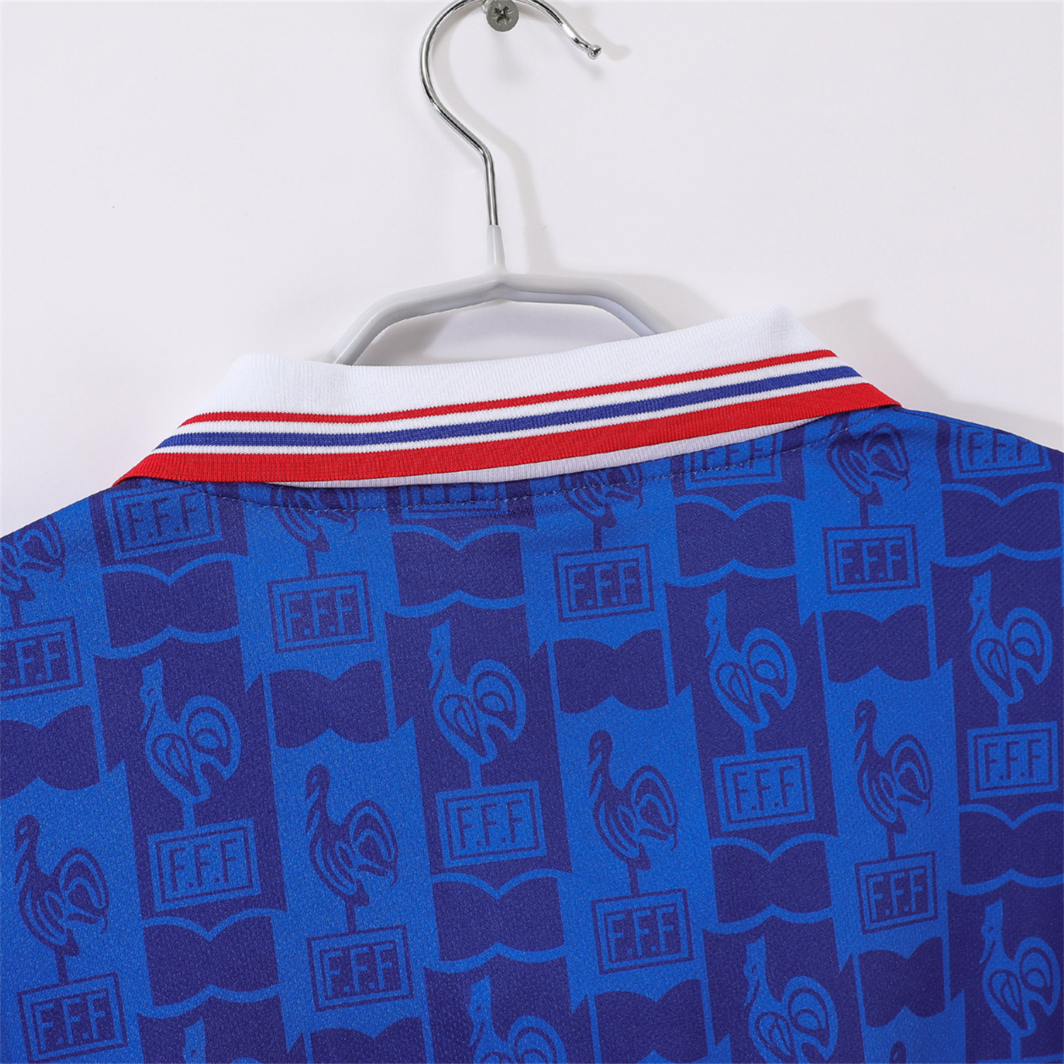 TKH-turbokithub-Retro France 1996 Home Jersey