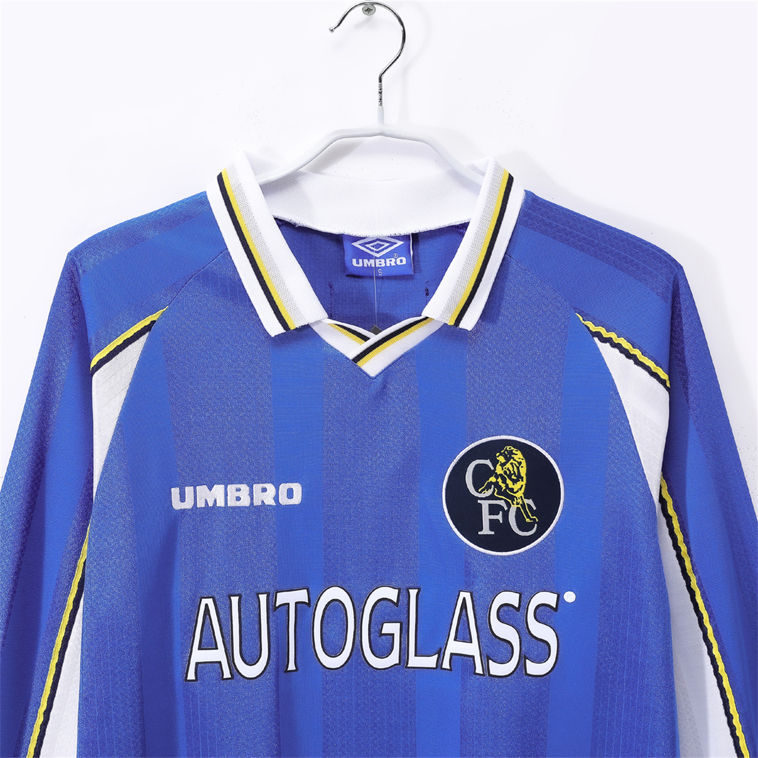 TKH-turbokithub-Retro C.H.E.L.S.E.A 1997-99 Home Long Sleeves Jersey