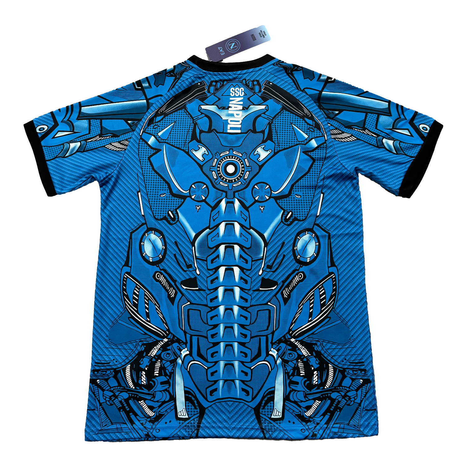 TKH-turbokithub-Napoli 25-26 Blue Mecha Training Jersey - Fans Version