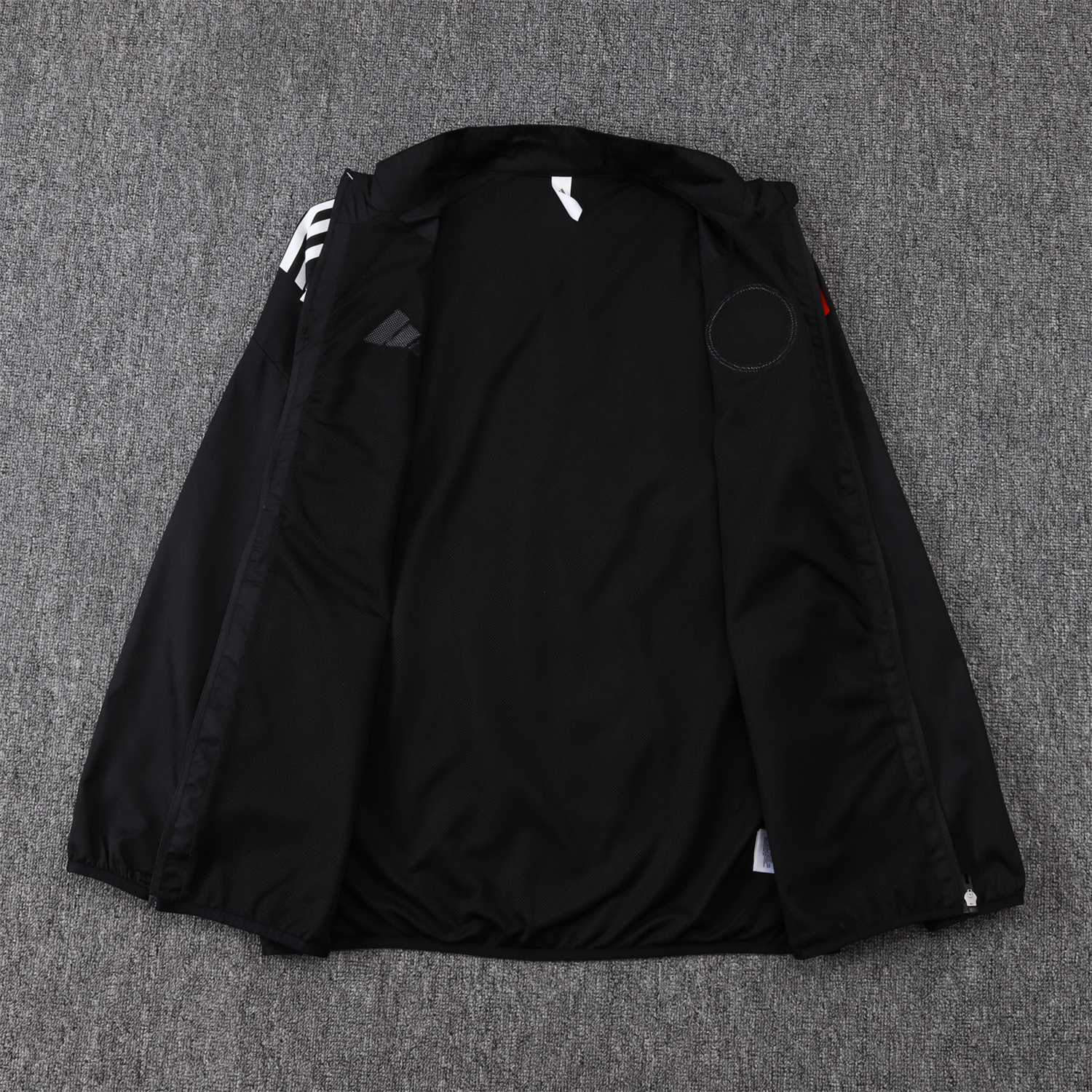 TKH-turbokithub-Ajax 25-26 Windbreaker Training Set - Black Top and Pants