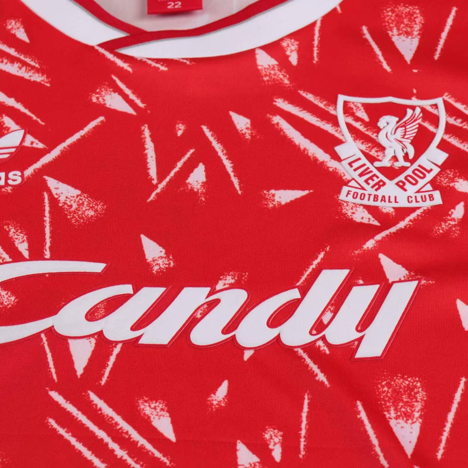 TKH-turbokithub-Retro Liver.pool 1989-91 Home Kids Kit