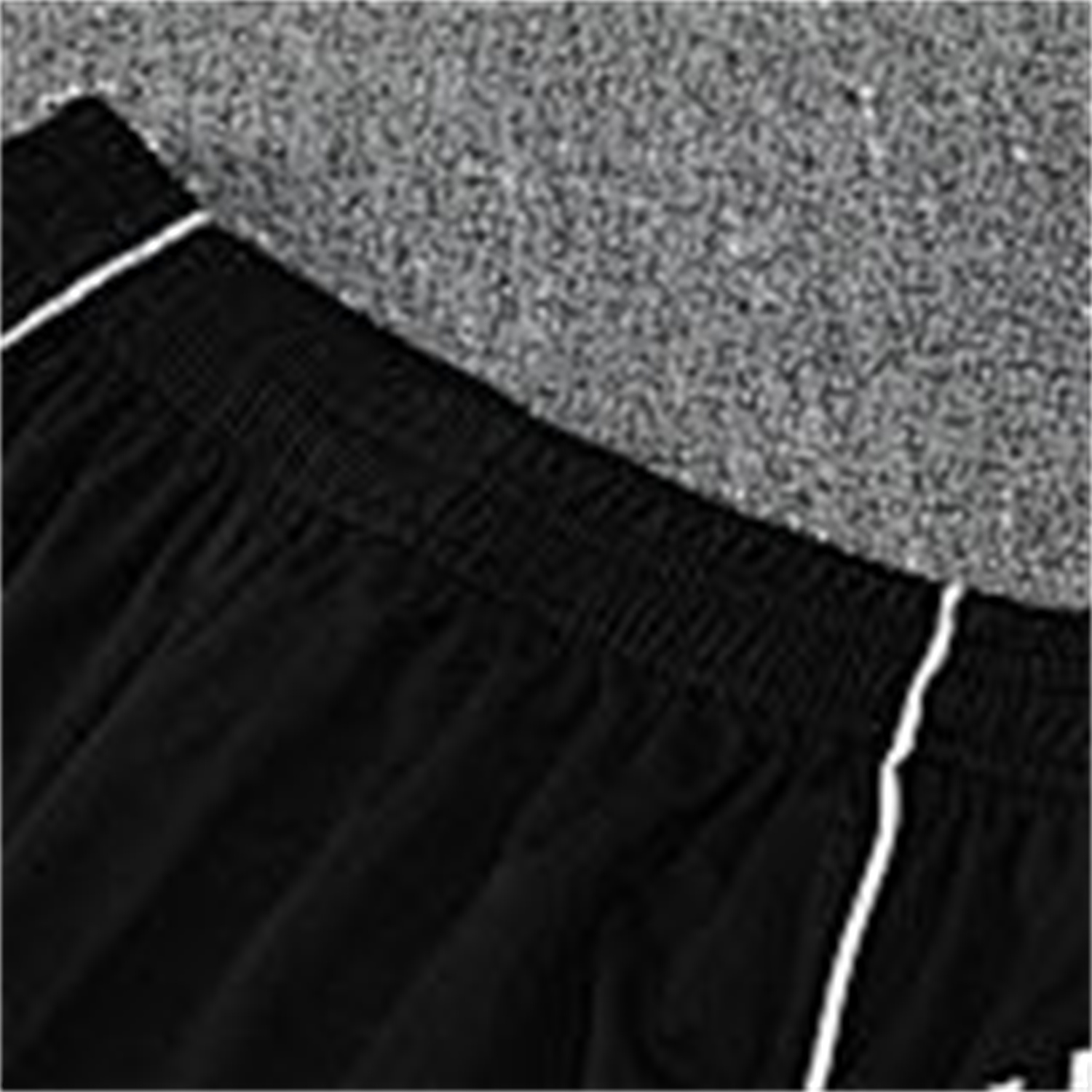 TKH-turbokithub-Real Madrid 25-26 Short-Sleeve Training Set - Light Grey Stripes Black Top & Black Shorts