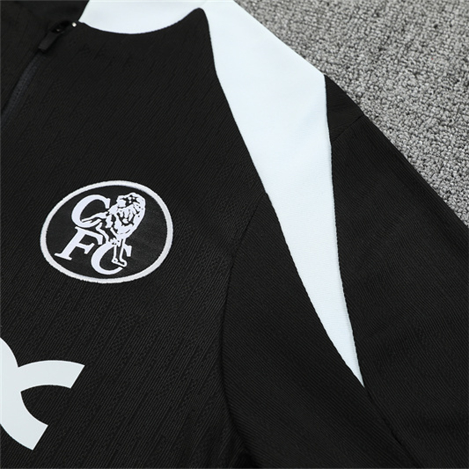 TKH-turbokithub-C.H.E.L.S.E.A 25-26 Long Sleeve Training Set - Player Version - Black Top and Black Pants