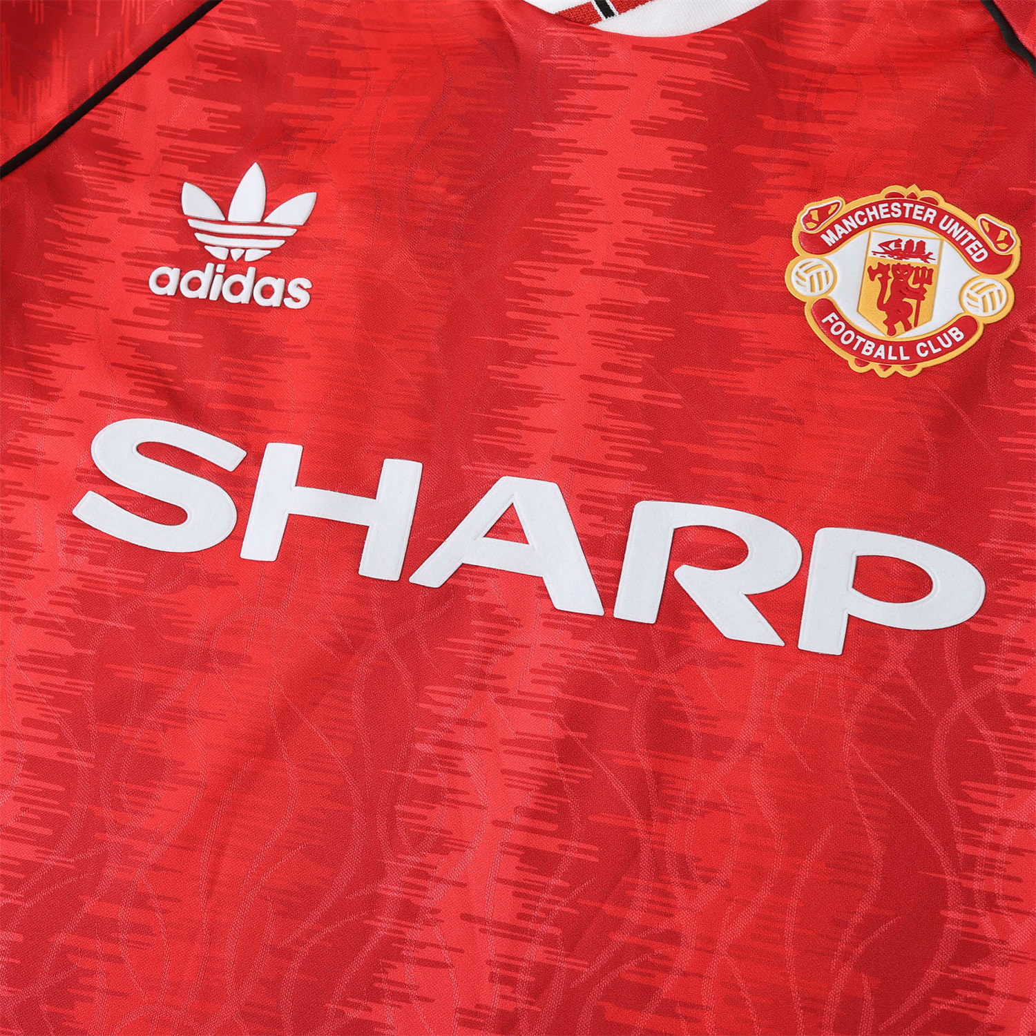TKH-turbokithub-Retro Manchester United 91-92 Home Jersey