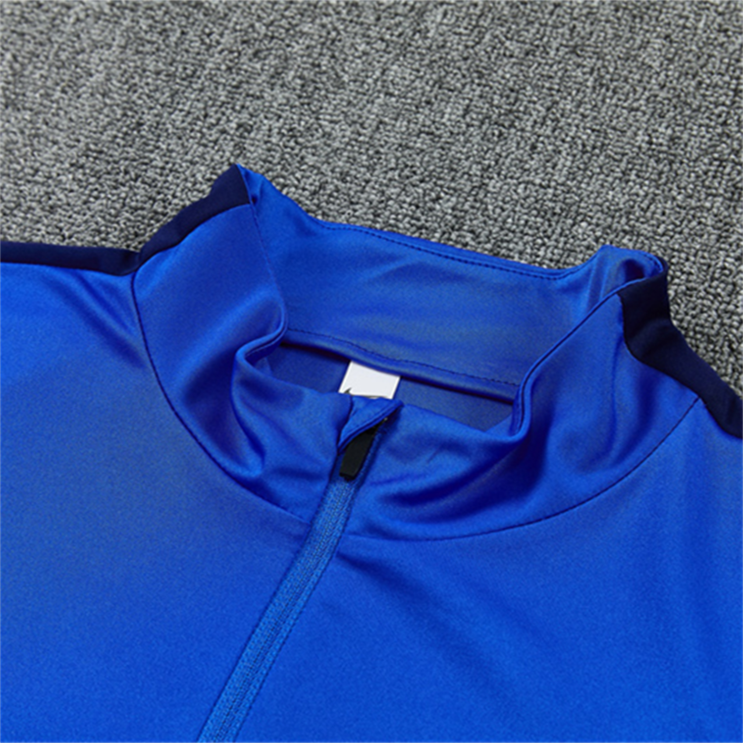 TKH-turbokithub-France 2026 Kids Long Sleeve Training Set - Royal Blue Top & Pants