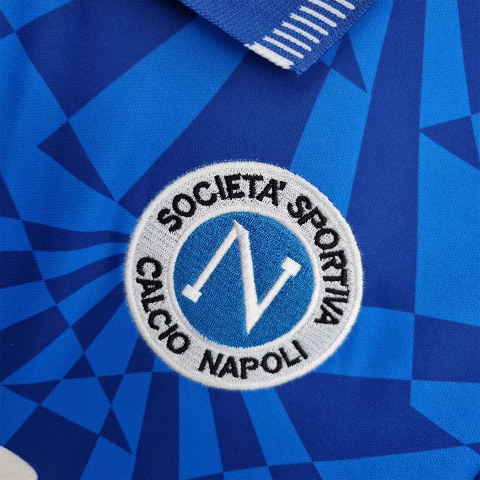 TKH-turbokithub-Retro Napoli 1991-93 Home Stadium Jersey