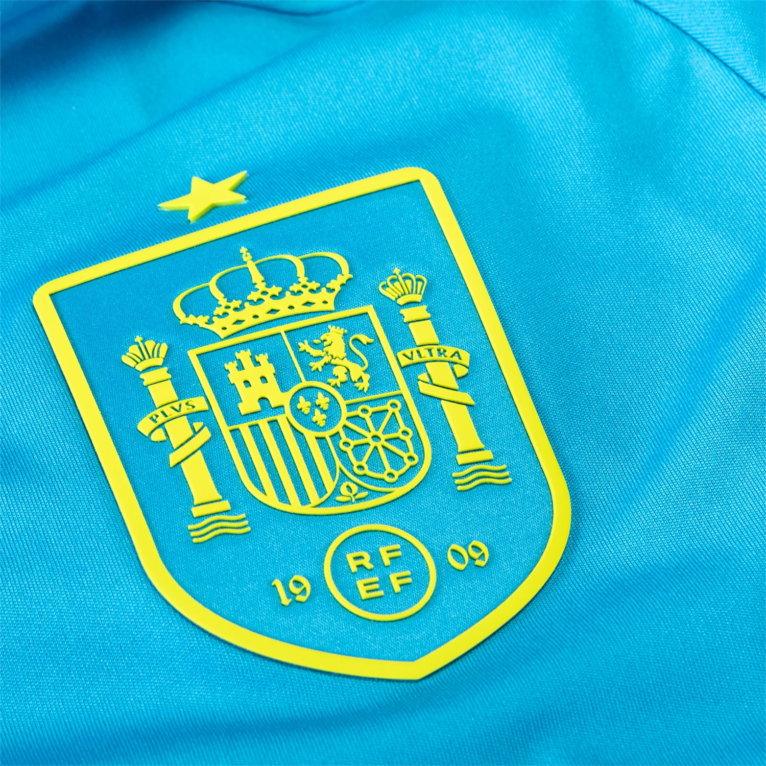 TKH-turbokithub-Spain 2026 Goalkeeper Blue Jersey - Fans Version