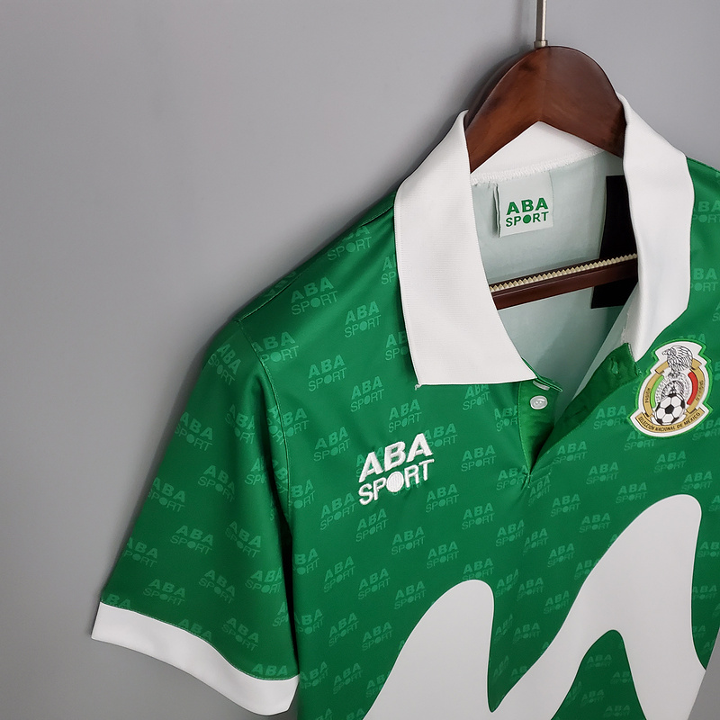 TKH-turbokithub-Retro Mexico 1995 Home Stadium Jersey