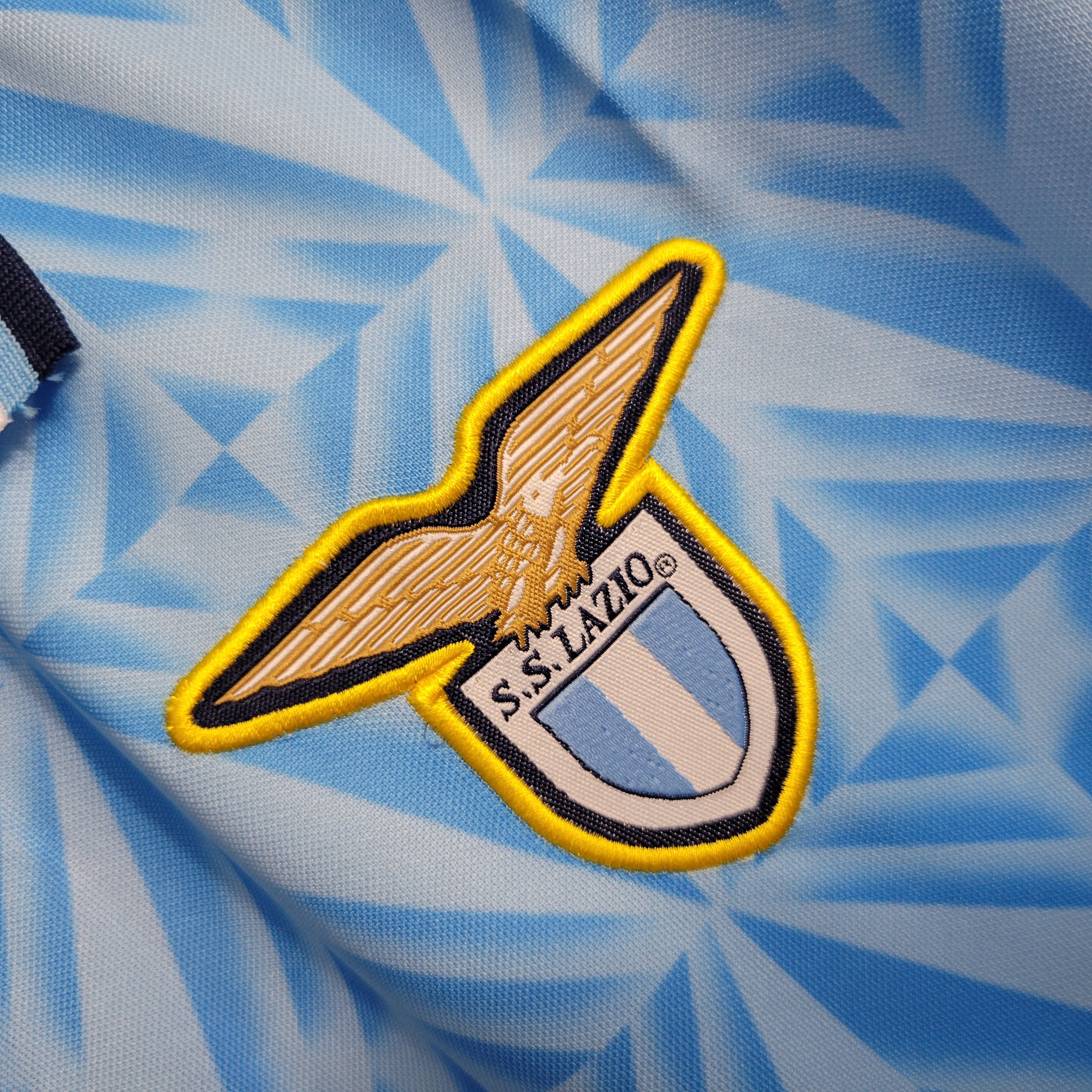 TKH-turbokithub-Retro Lazio 91-93 Home Stadium Jersey