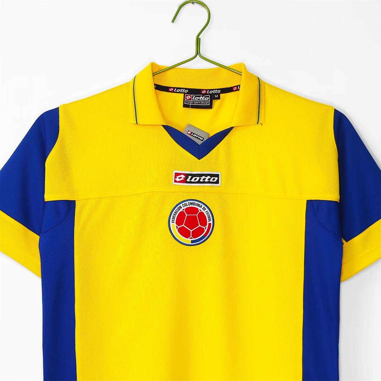 TKH-turbokithub-Retro Colombia 2003-05 Home Jersey