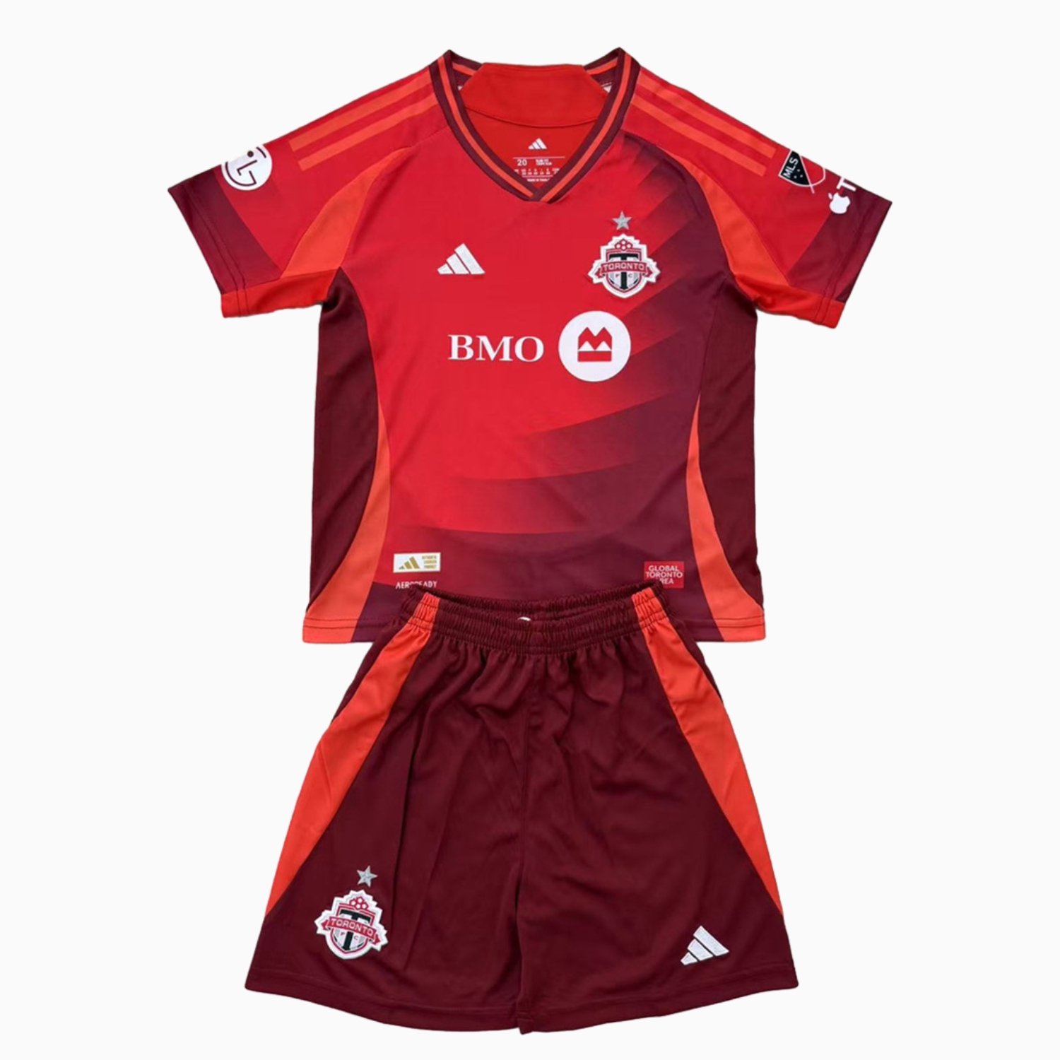 TKH-turbokithub-Toronto 25-26 Home Men's Adult Jersey Set - Fans Version