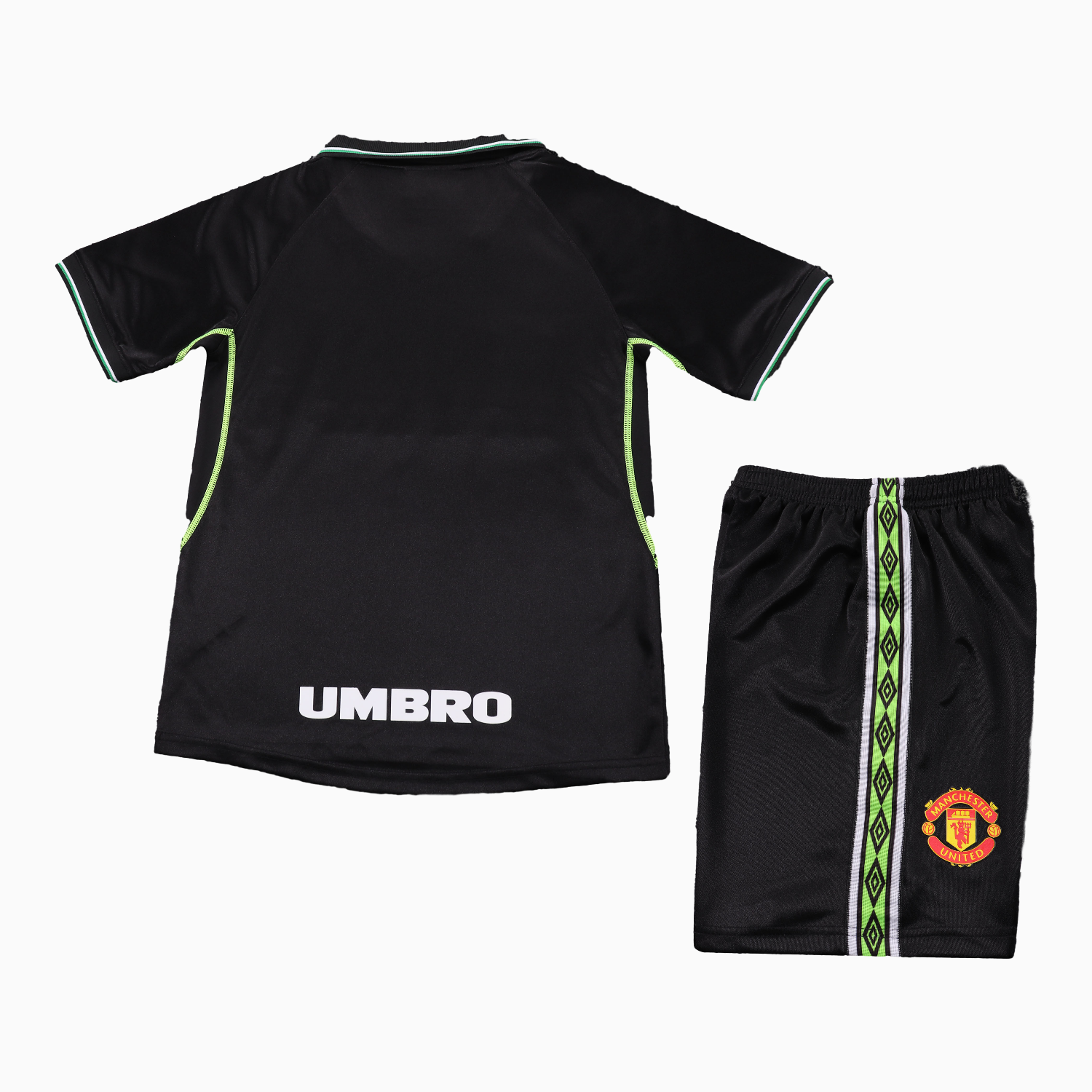 TKH-turbokithub-Retro Manchester United 1998-99 Third Kids Kit
