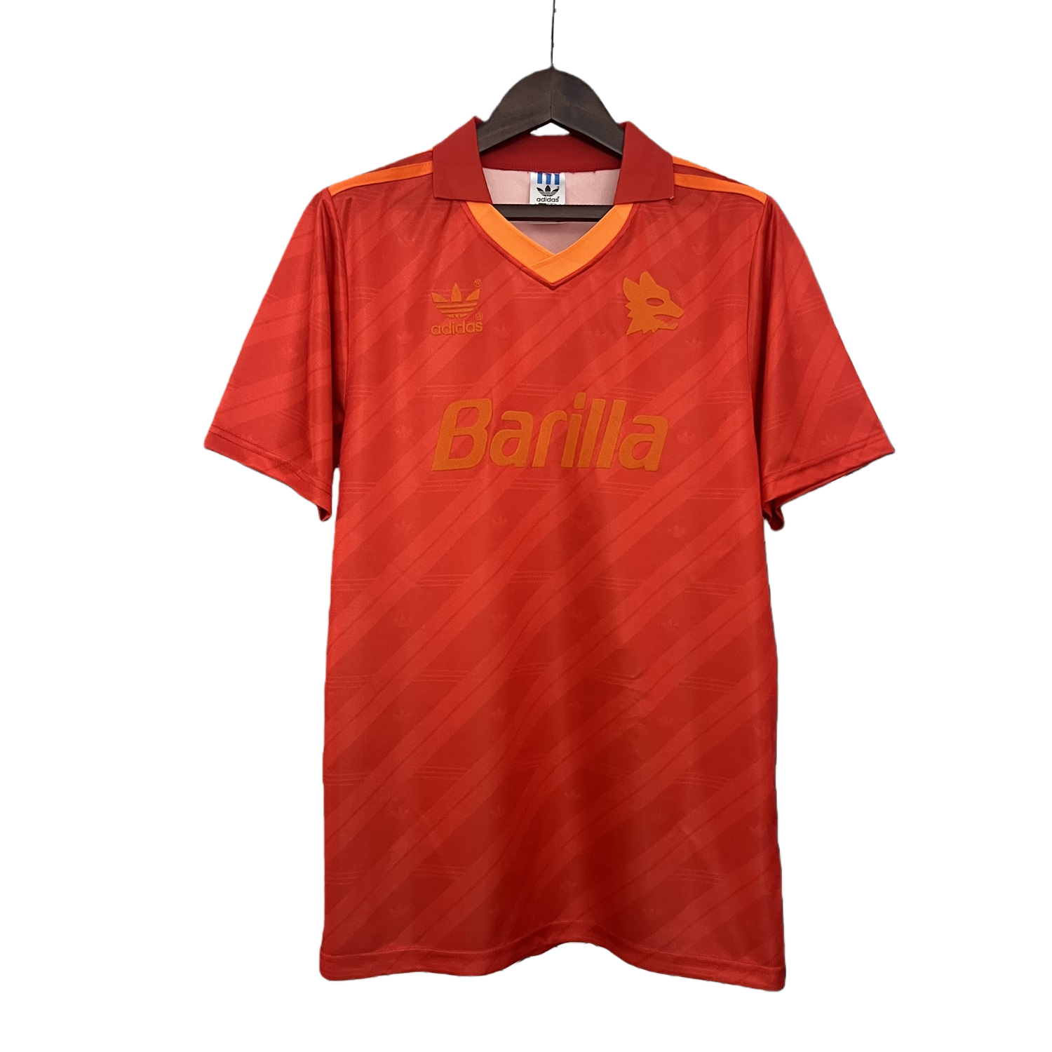 TKH-turbokithub-Retro Roma 1992-94 Home Jersey
