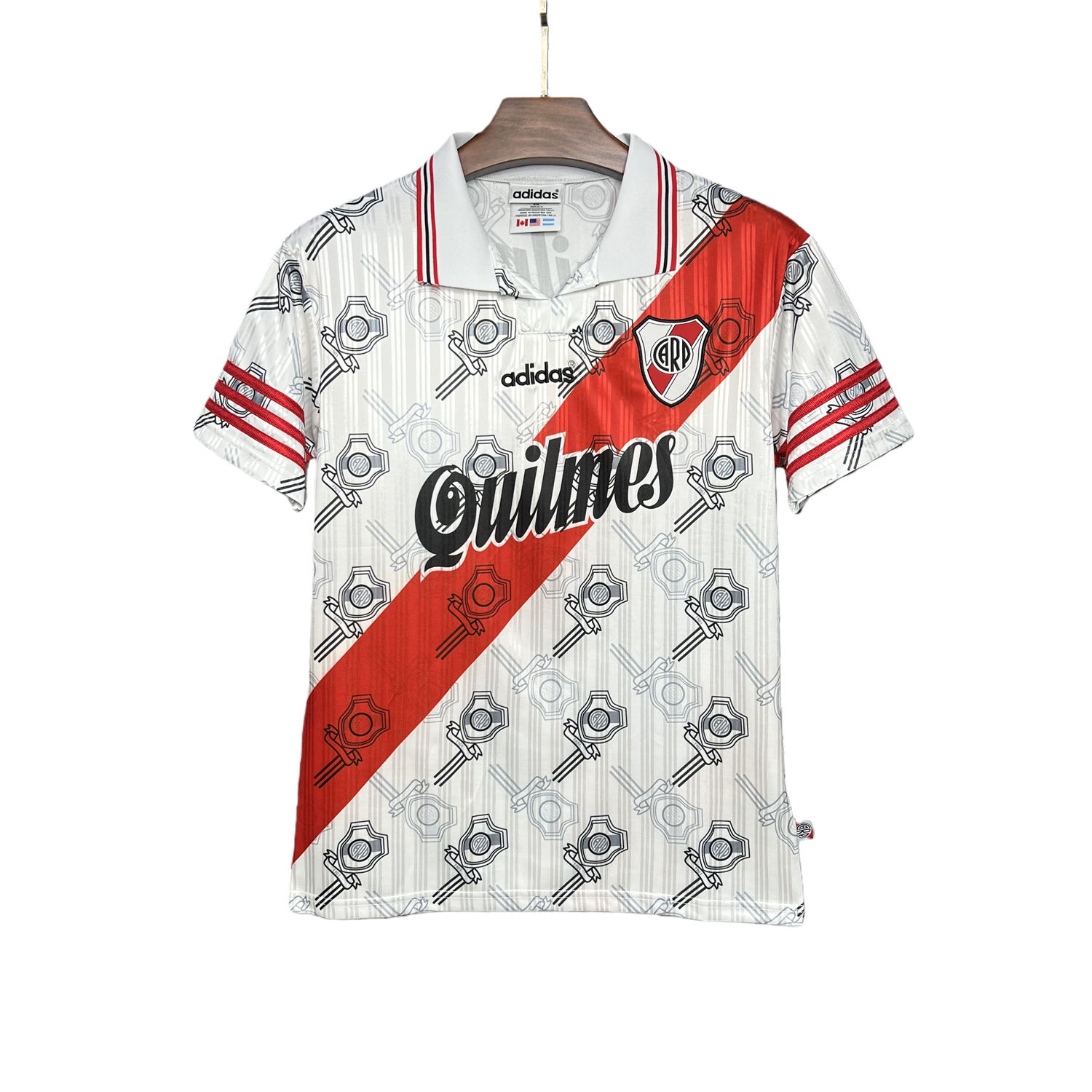 TKH-turbokithub-Retro River Plate 1996-97 Home Stadium Jersey