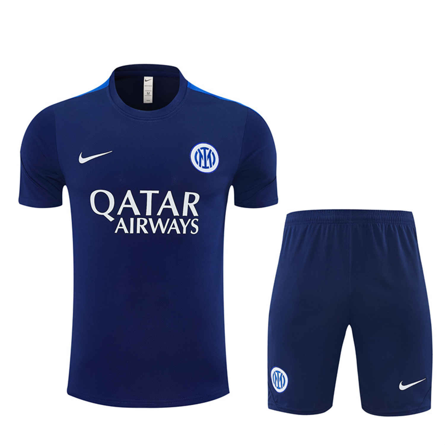 TKH-turbokithub-Inter Milan 26-27 Short-Sleeve Training Set - Deep Blue Top & Shorts