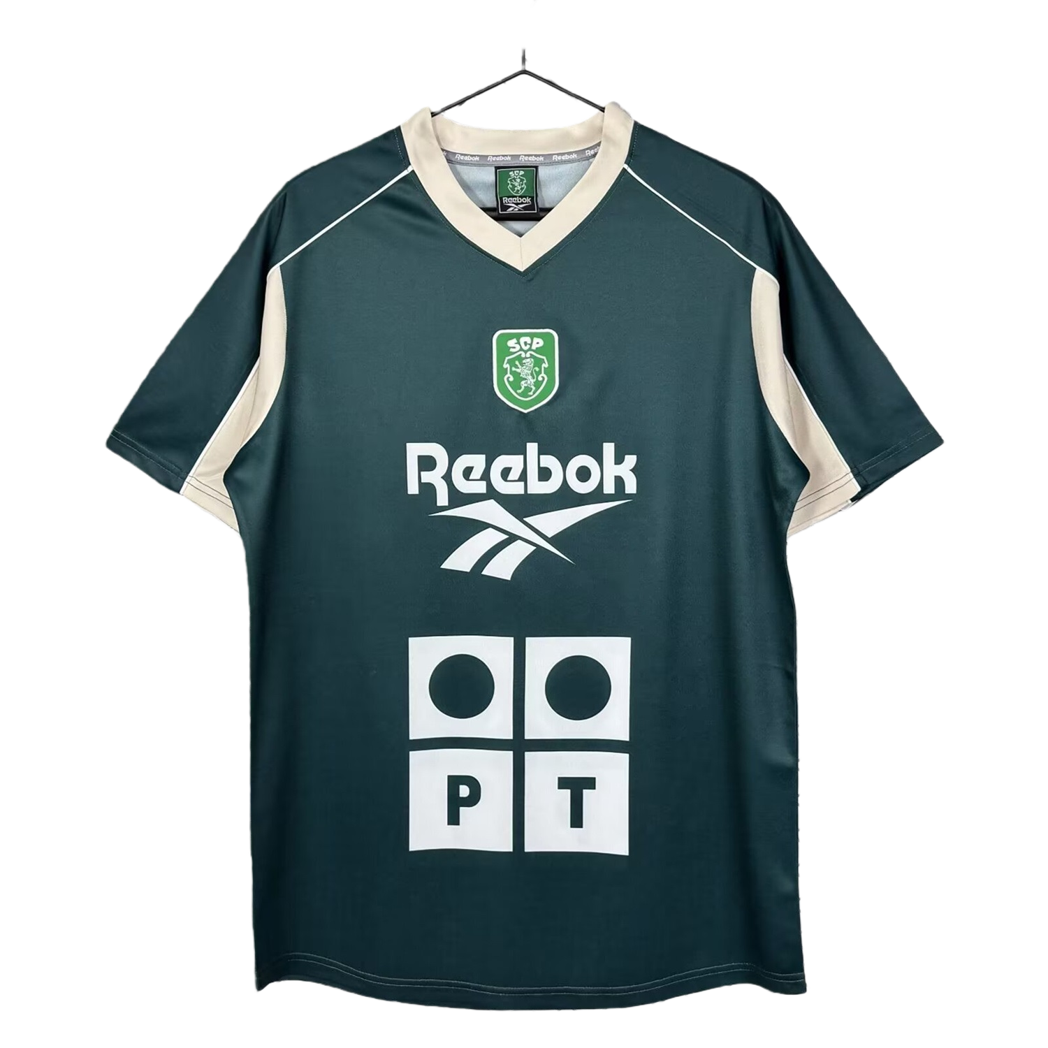 TKH-turbokithub-Retro Sporting CP 2000-01 Green Training Jersey