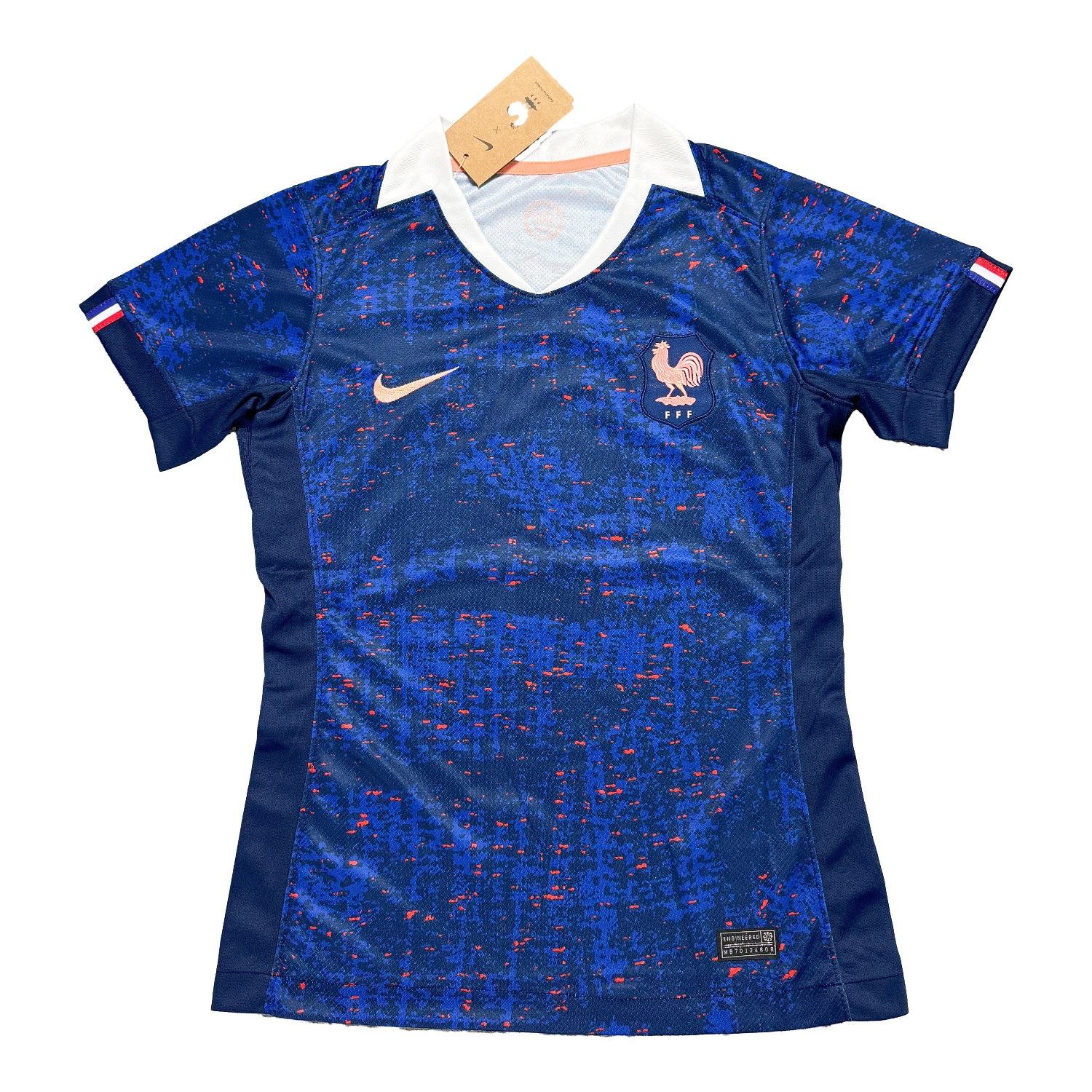 TKH-turbokithub-Women's France 2025 Women's Team Home Jersey