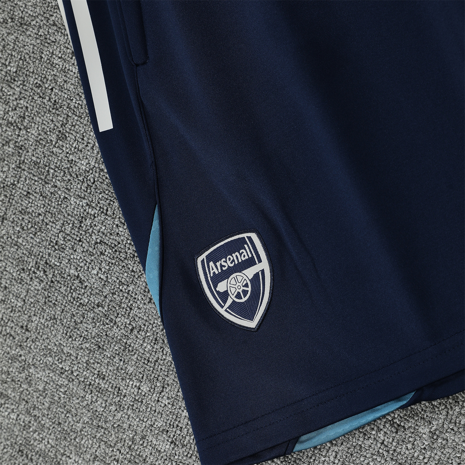 TKH-turbokithub-Arsenal 25-26 Short-Sleeve Training Set - Deep Blue Top & Shorts