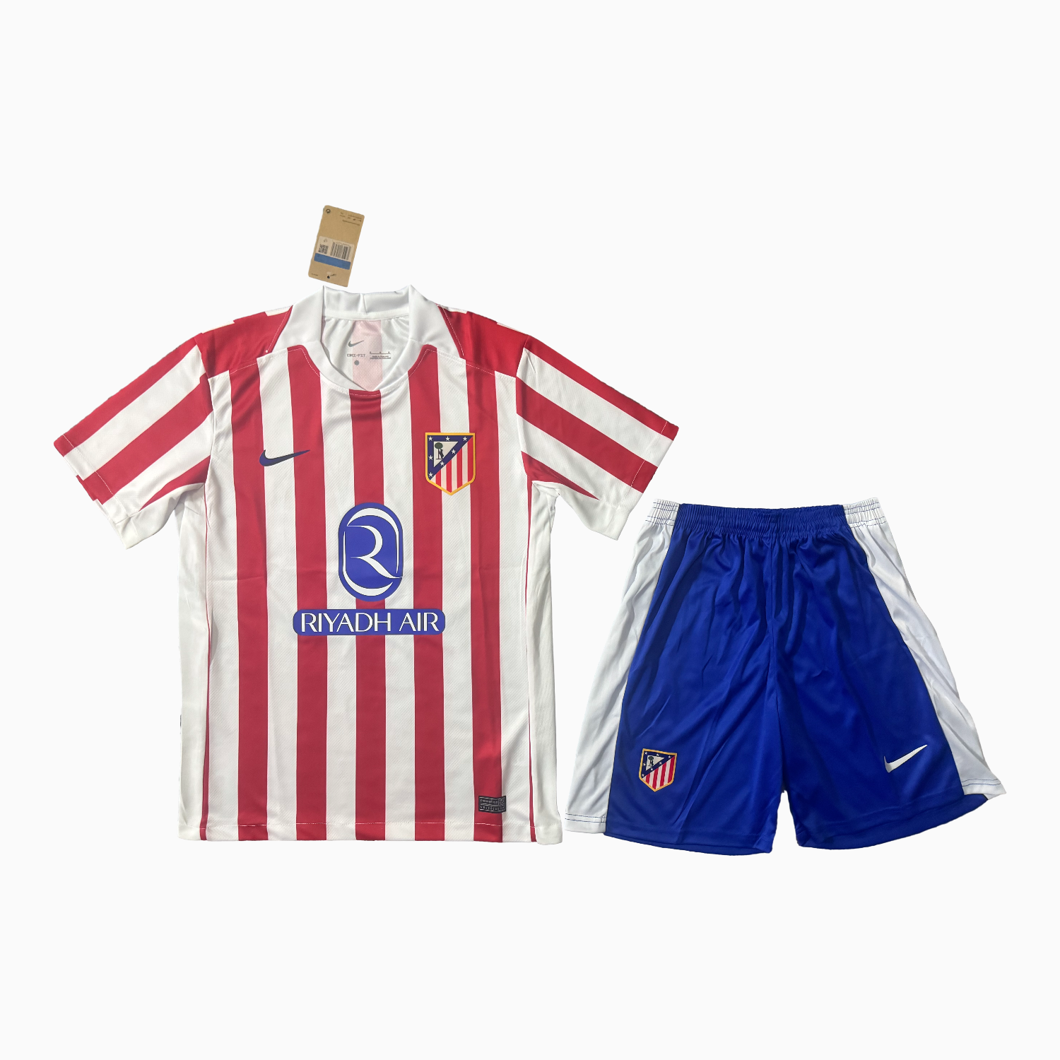 TKH-turbokithub-Atletico Madrid 25-26 Home Men's Adult Jersey Set - Fans Version