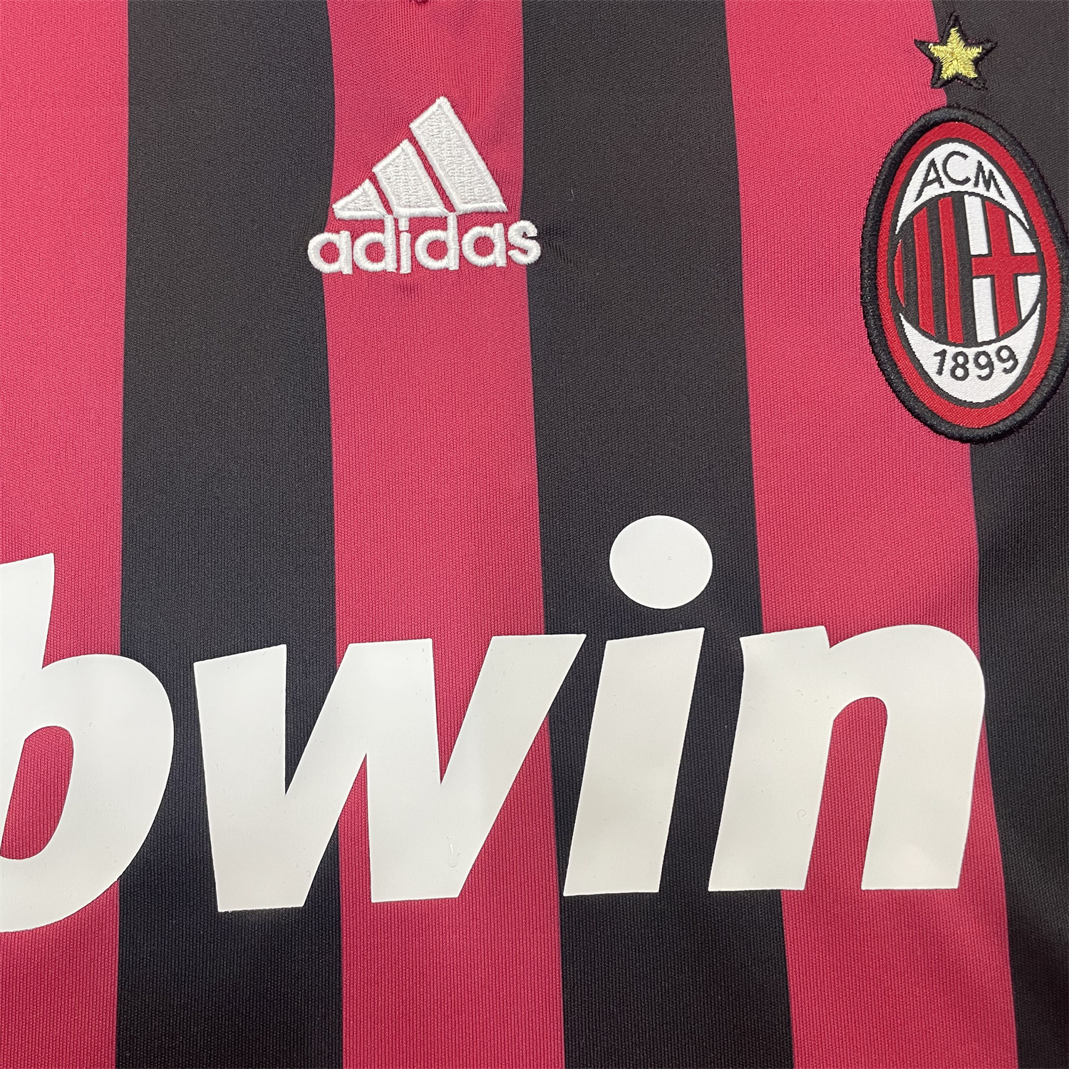 TKH-turbokithub-Retro AC Milan 2009-10 Home Red Kids Kit